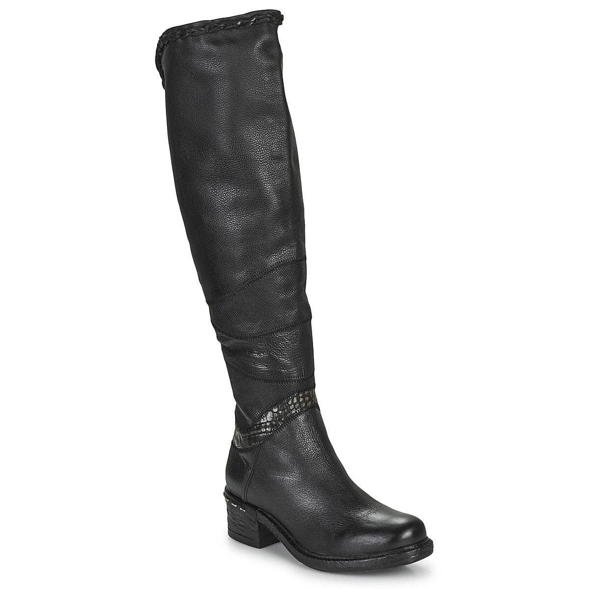 Stivali a metà coscia Donna Airstep / A.S.98 NOVASUPER HIGH Nero