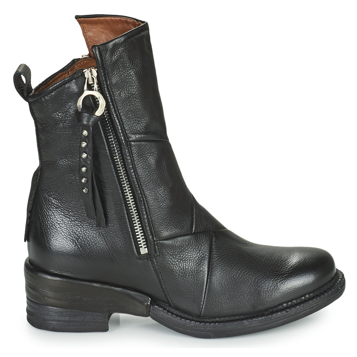 Stivaletti Donna Airstep / A.S.98 MIRACLE ZIP Nero
