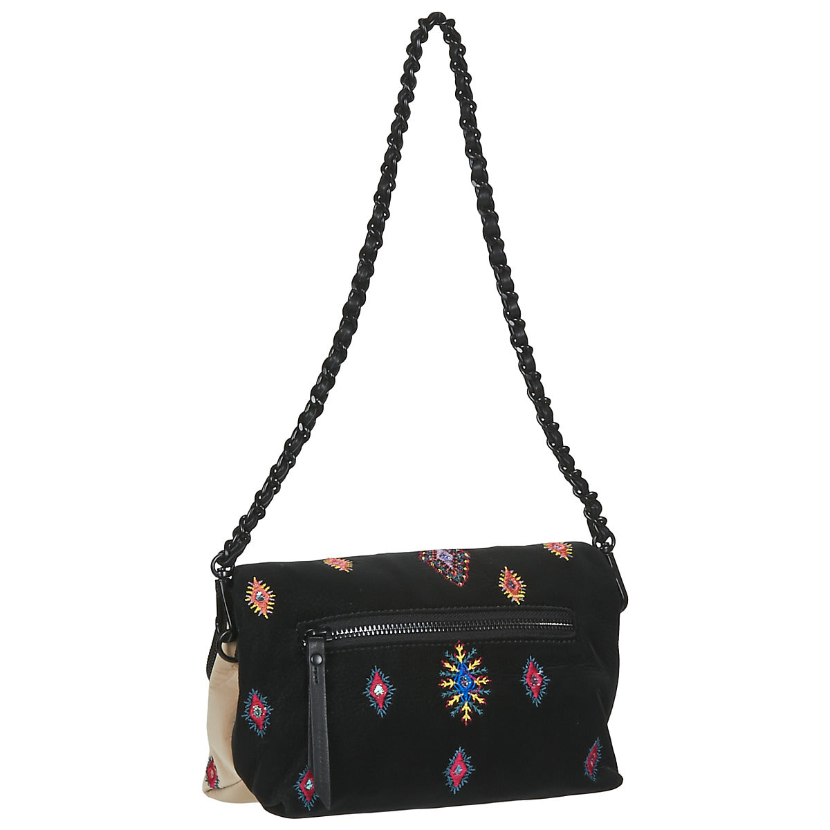 Borsa a tracolla Donna Desigual  JULY TRIBU VENECIA MINI  Nero