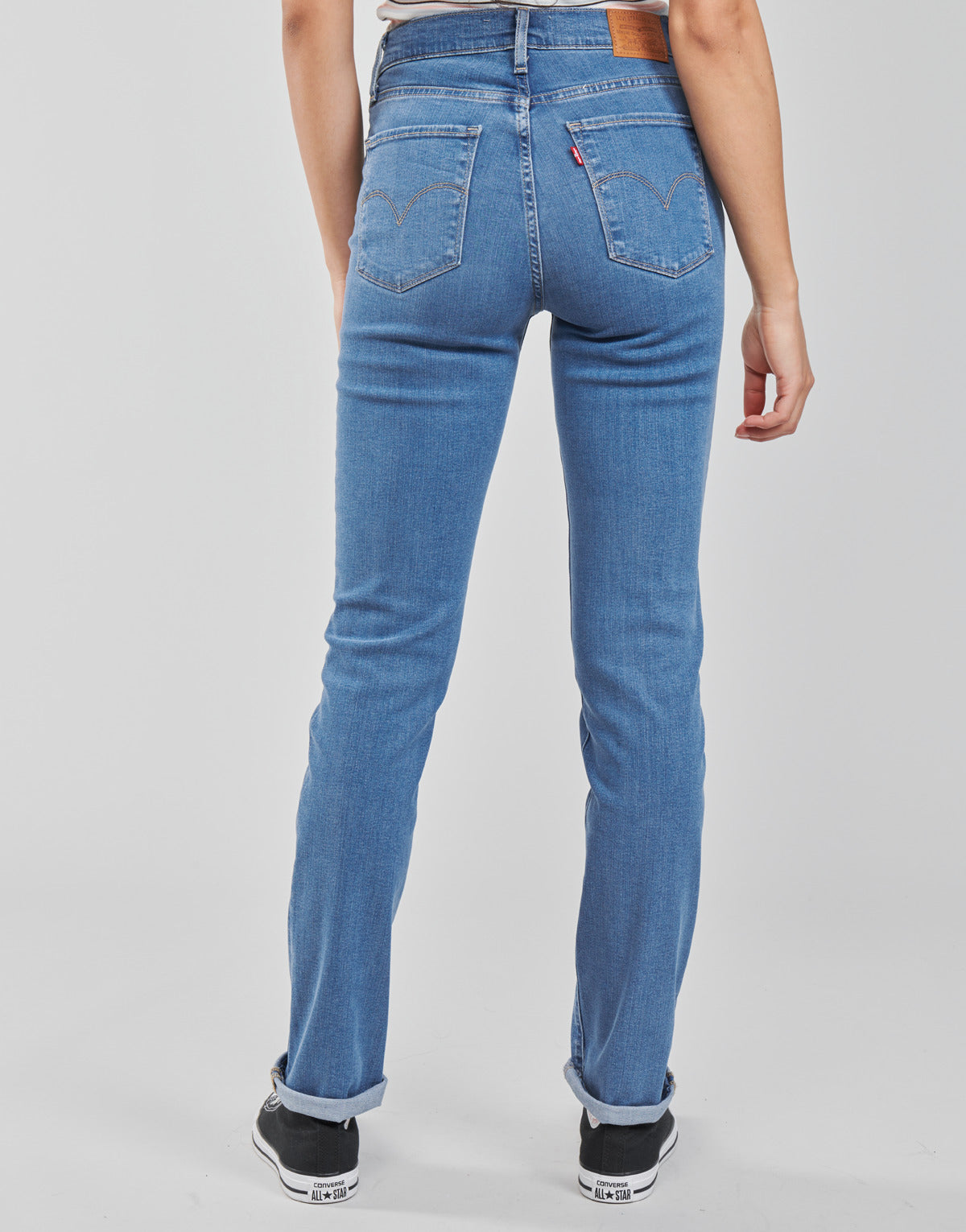 Jeans Donna Levis 724 HIGH RISE STRAIGHT Blu