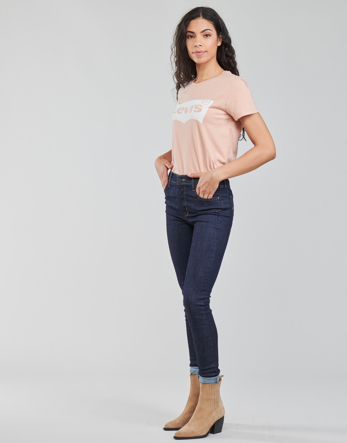 Jeans skynny Donna Levis 720 HIRISE SUPER SKINNY Blu