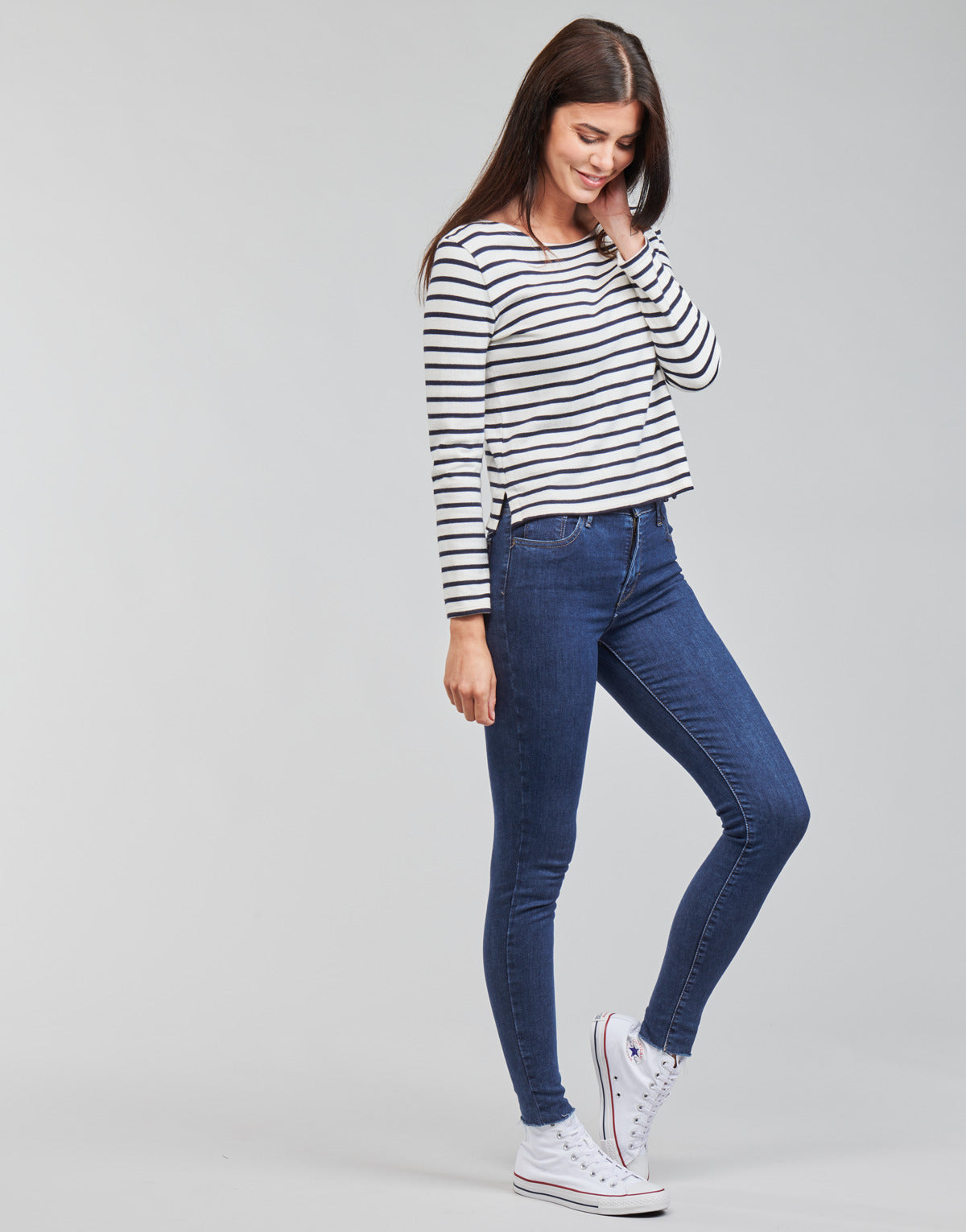 Jeans skynny Donna Levis 720 HIRISE SUPER SKINNY Blu