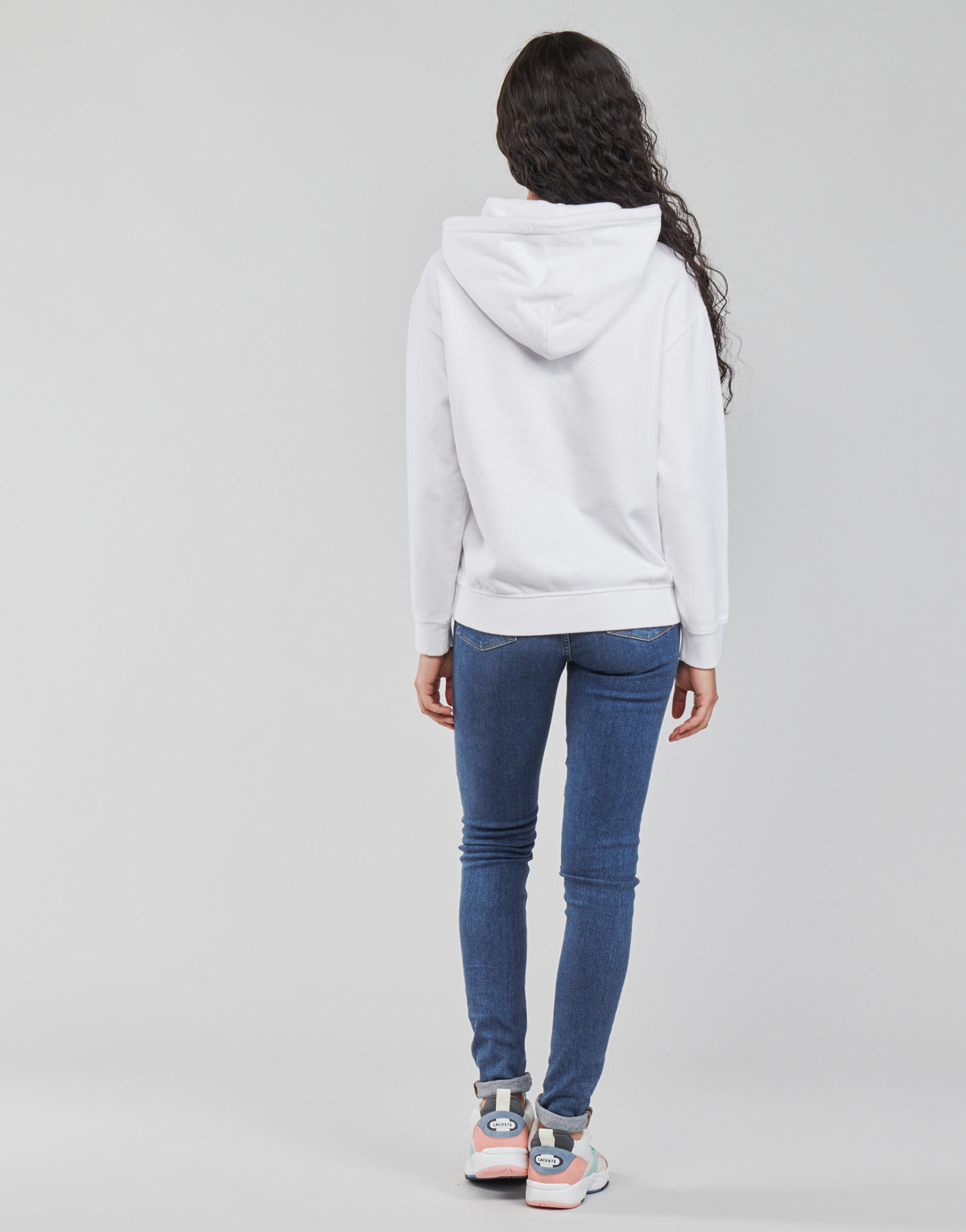 Felpa Donna Levis GRAPHIC STANDARD HOODIE Bianco