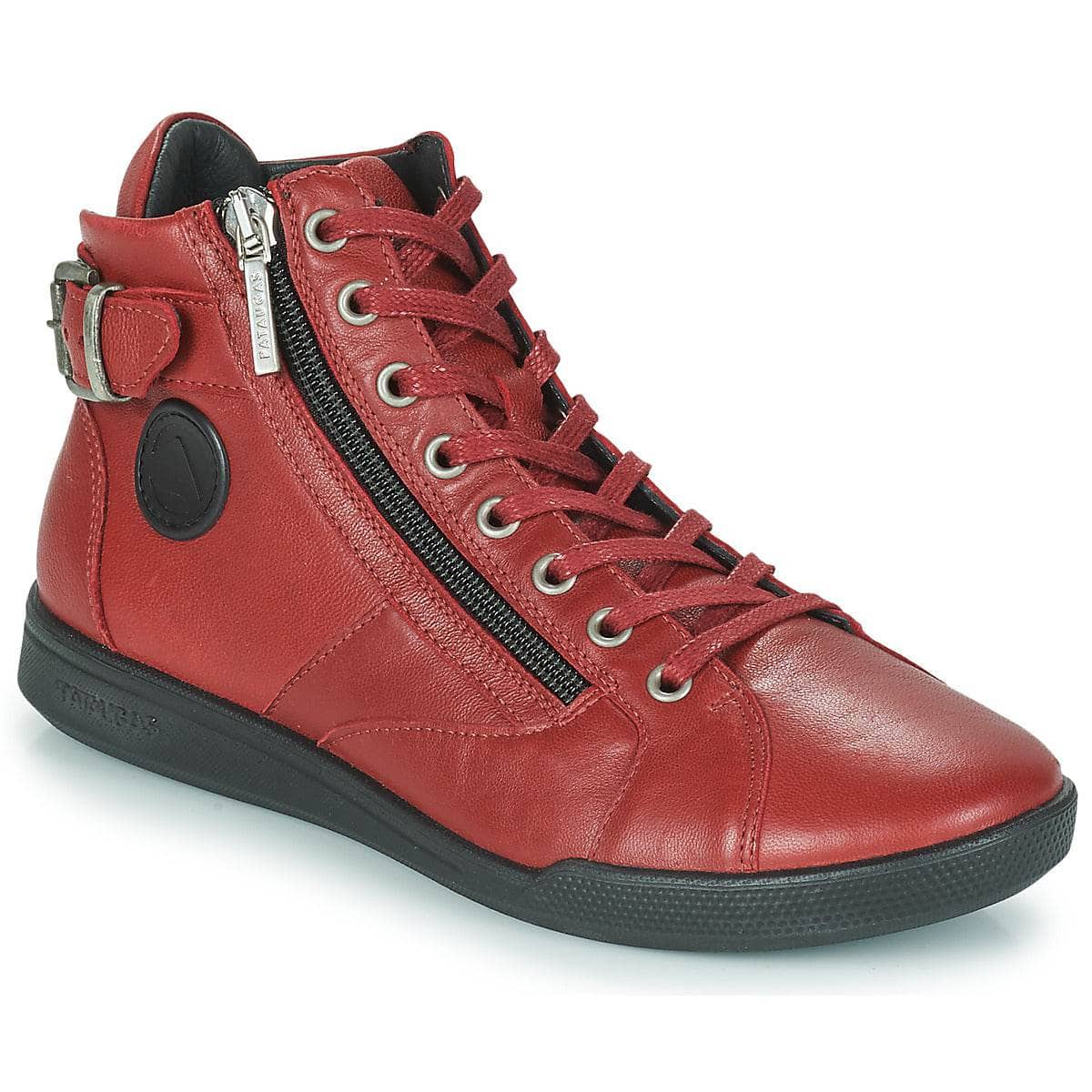 Sneakers alte Donna Pataugas PALME Rosso