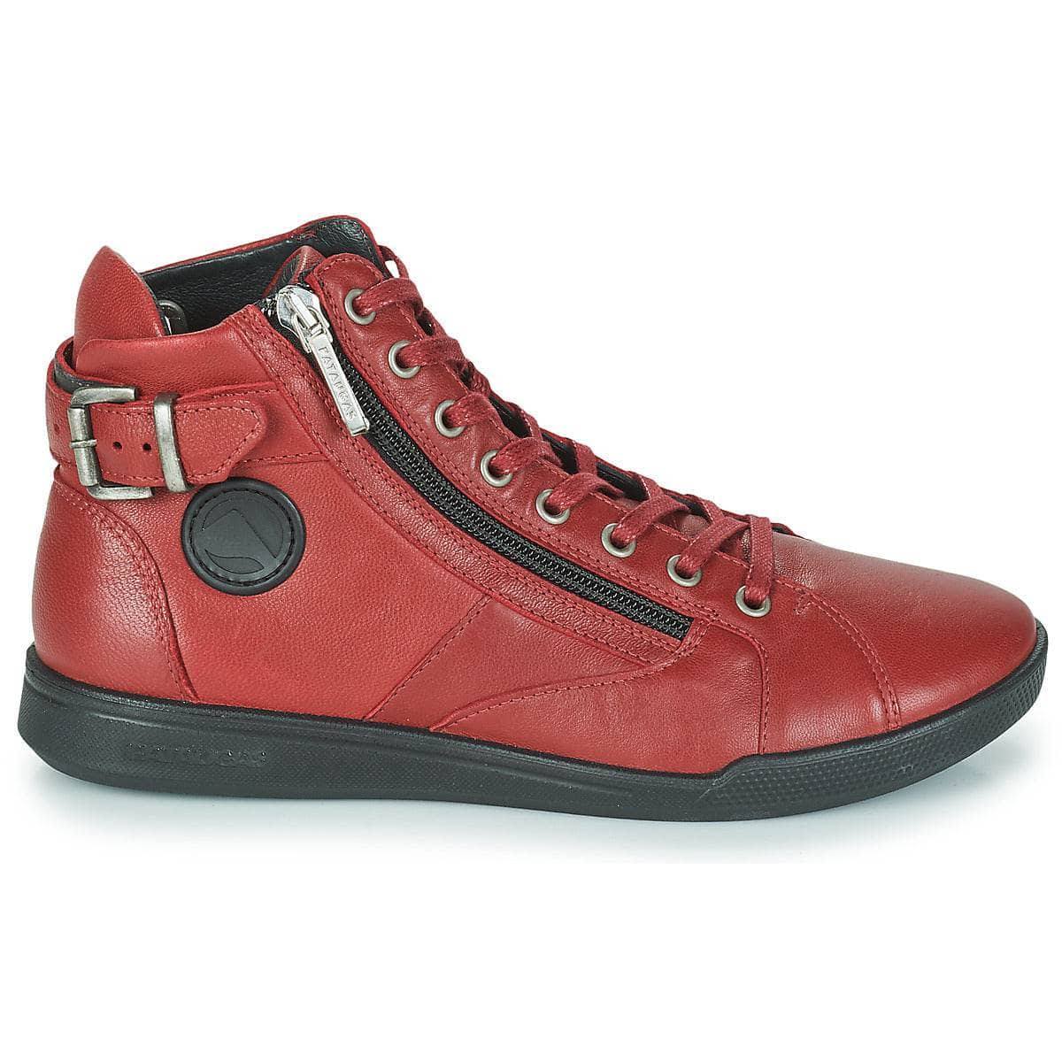 Sneakers alte Donna Pataugas PALME Rosso