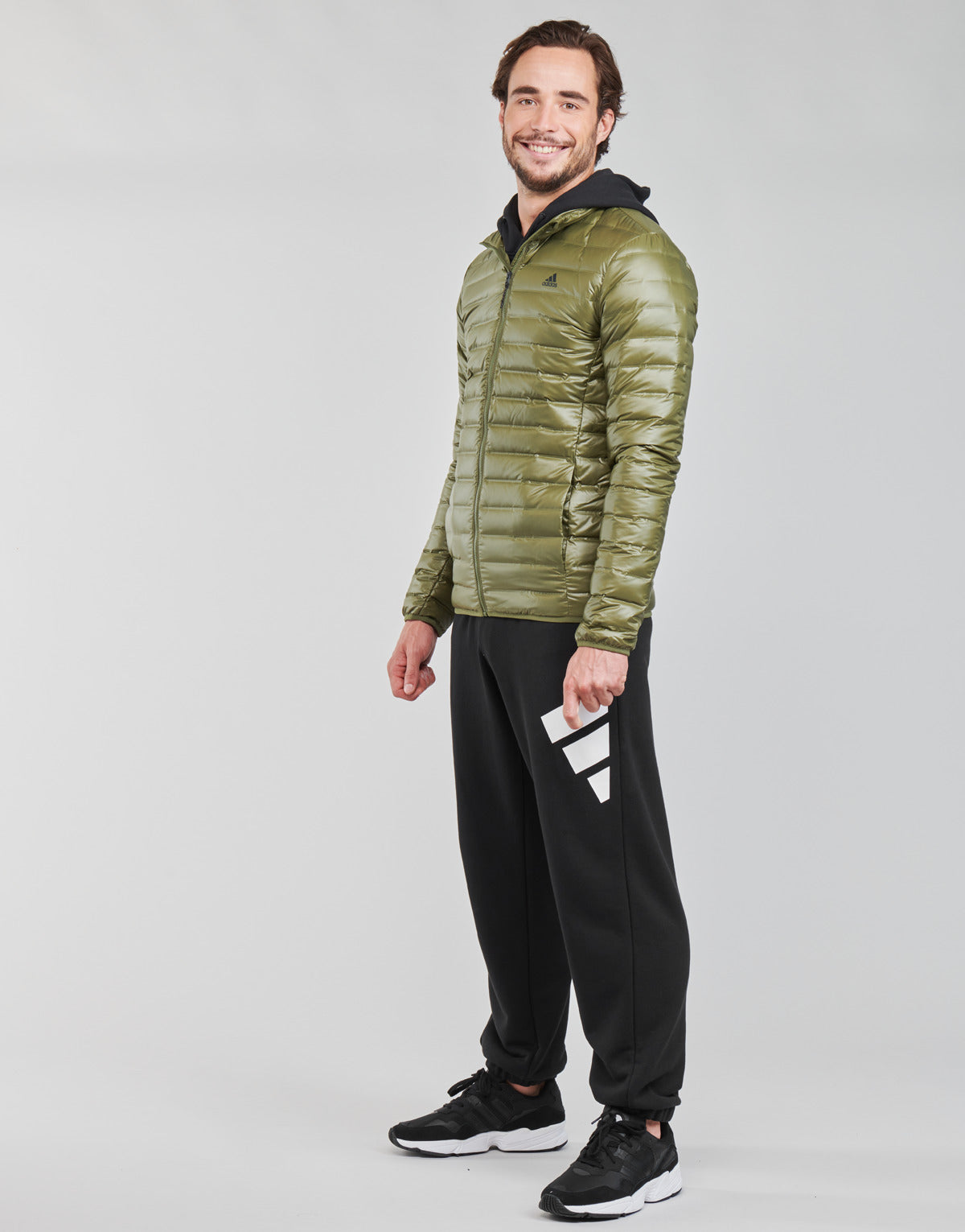 Piumino Uomo adidas VARILITE JACKET Kaki