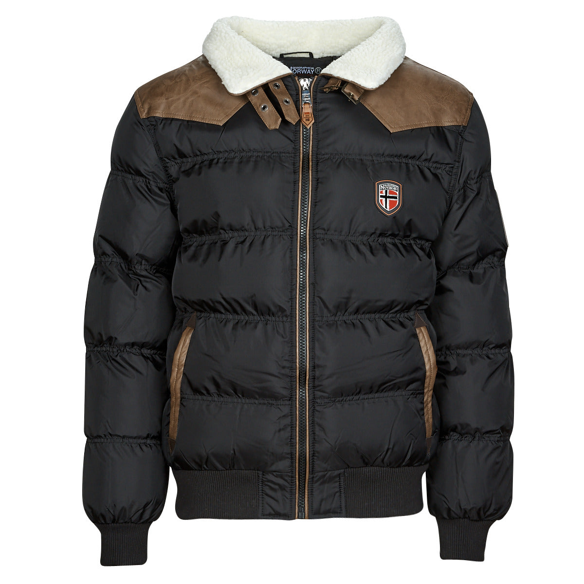 Piumino Uomo Geographical Norway ABRAMOVITCH Nero