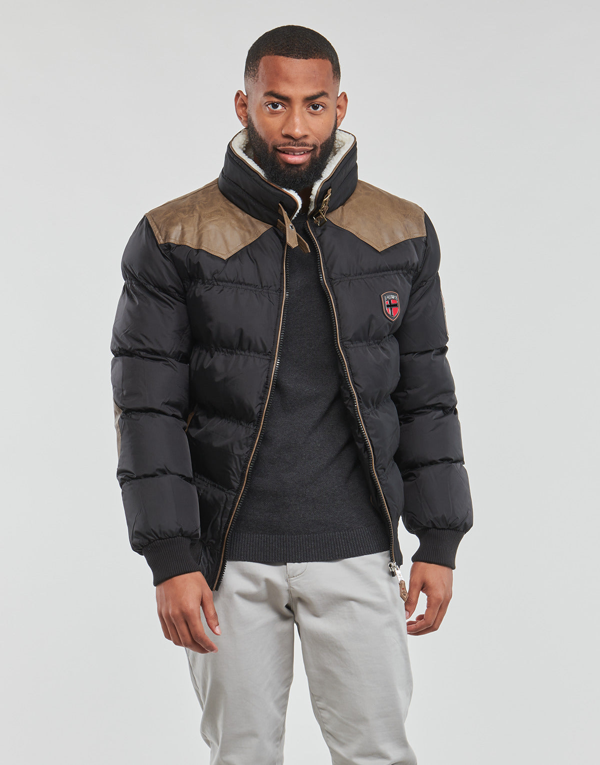 Piumino Uomo Geographical Norway ABRAMOVITCH Nero