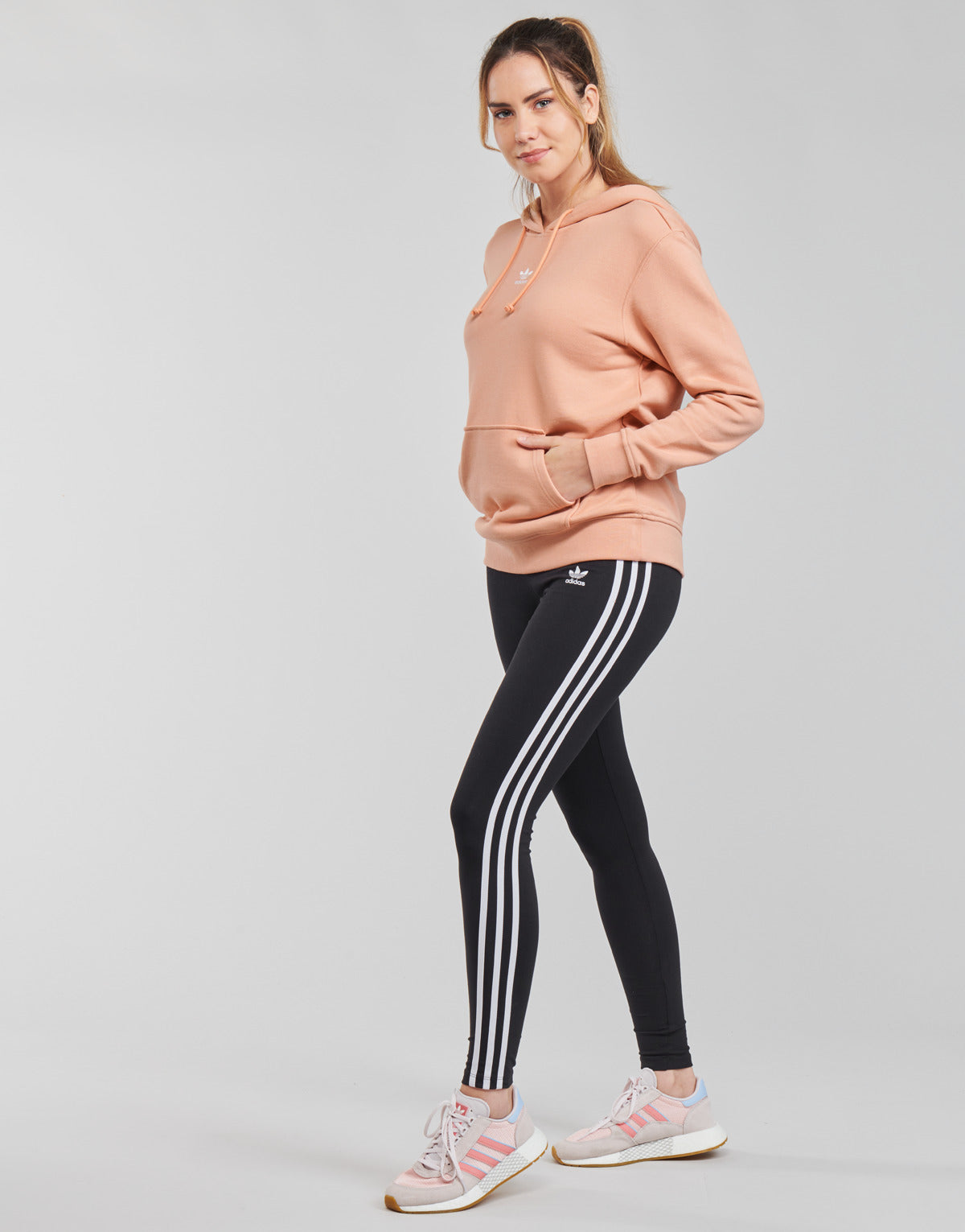 Collant Donna adidas 3 STRIPES TIGHT Nero