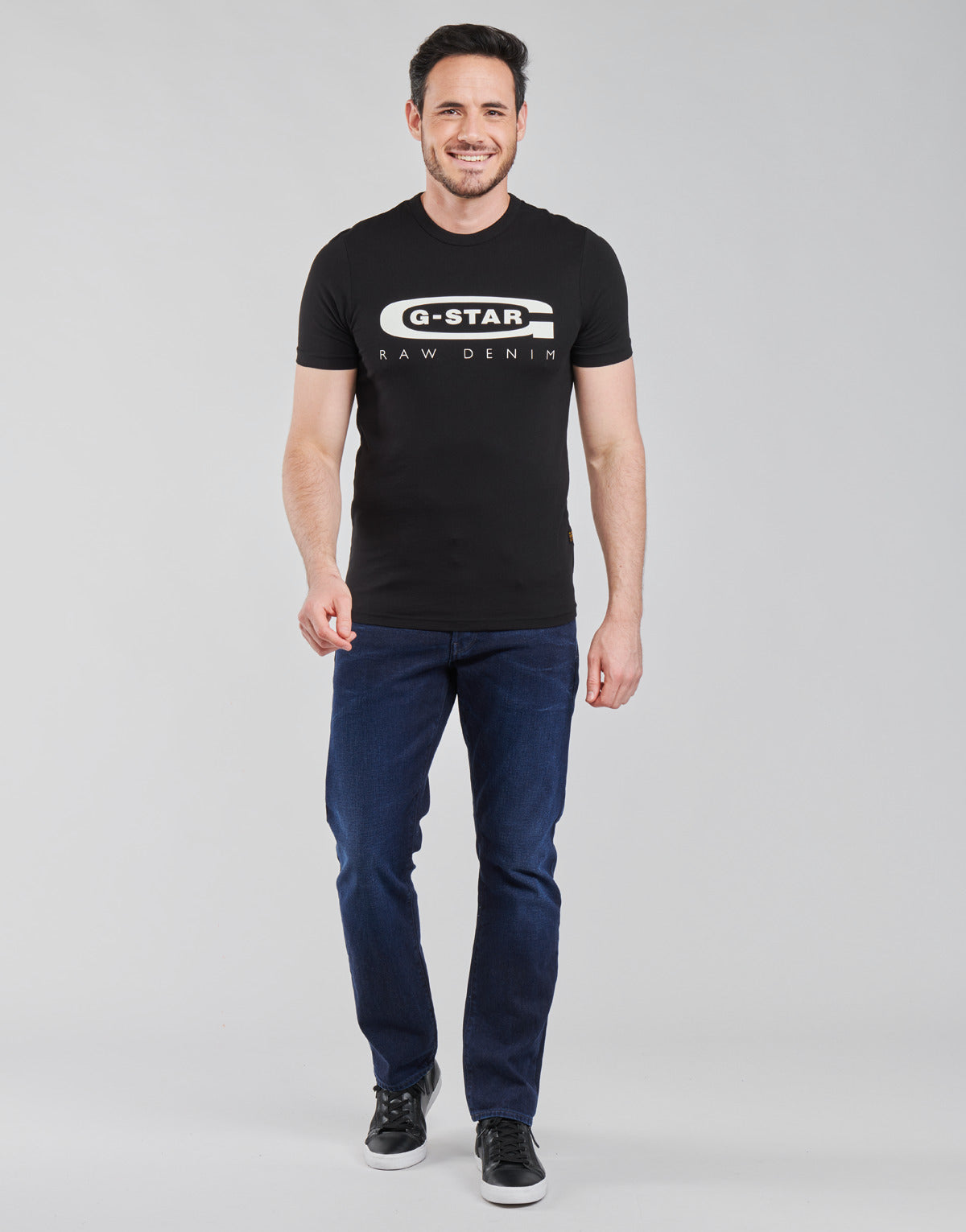 Jeans Uomo G-Star Raw 3301 STRAIGHT Blu