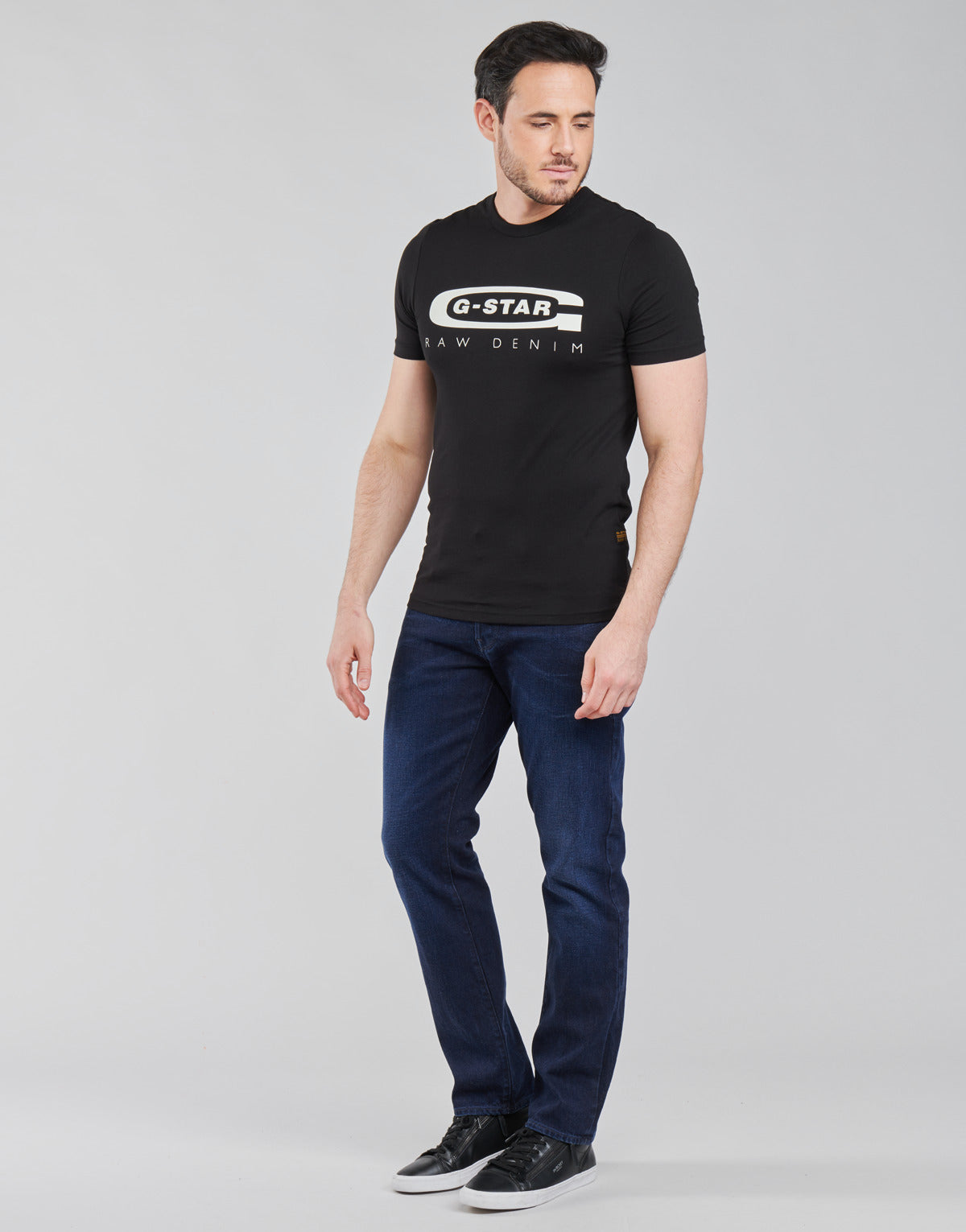 Jeans Uomo G-Star Raw 3301 STRAIGHT Blu