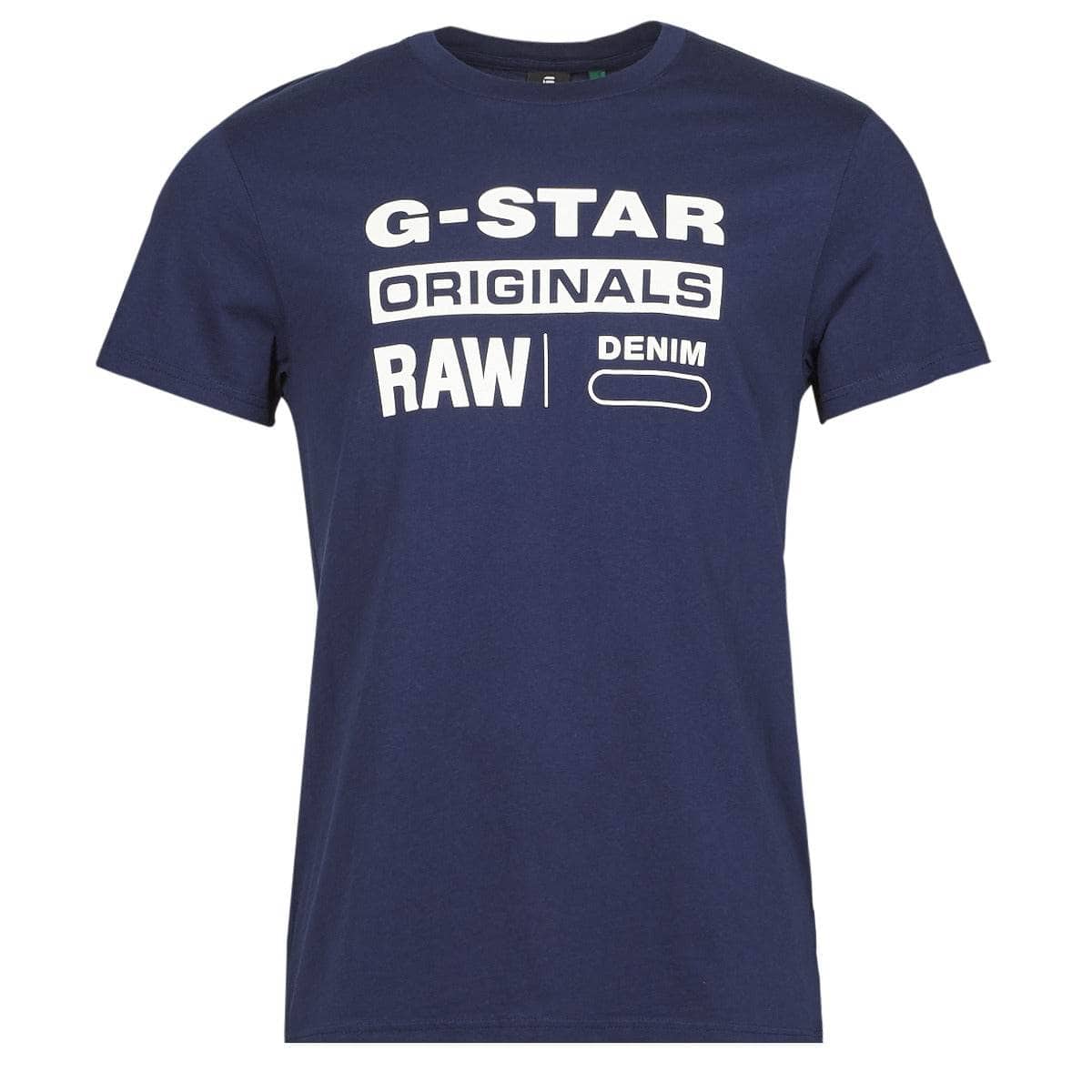 T-shirt Uomo G-Star Raw GRAPHIC 8 R T SS Blu