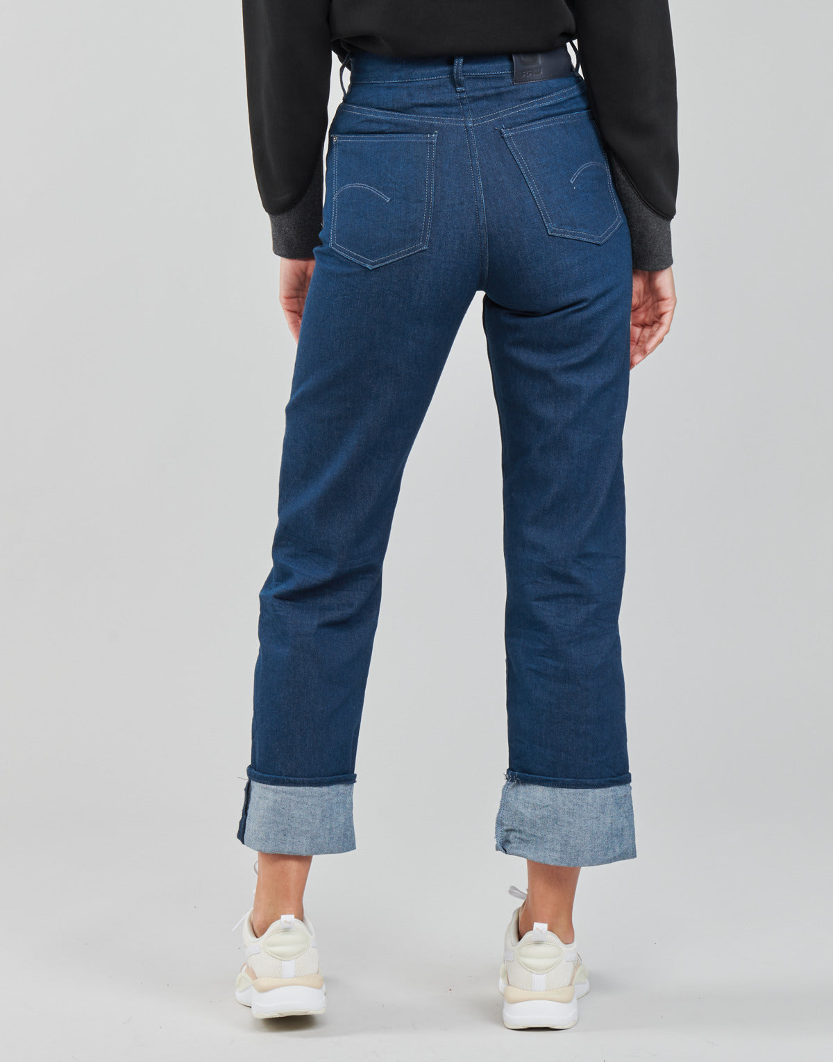 Jeans Donna G-Star Raw TEDIE ULTRA HIGH STRAIGHT Blu