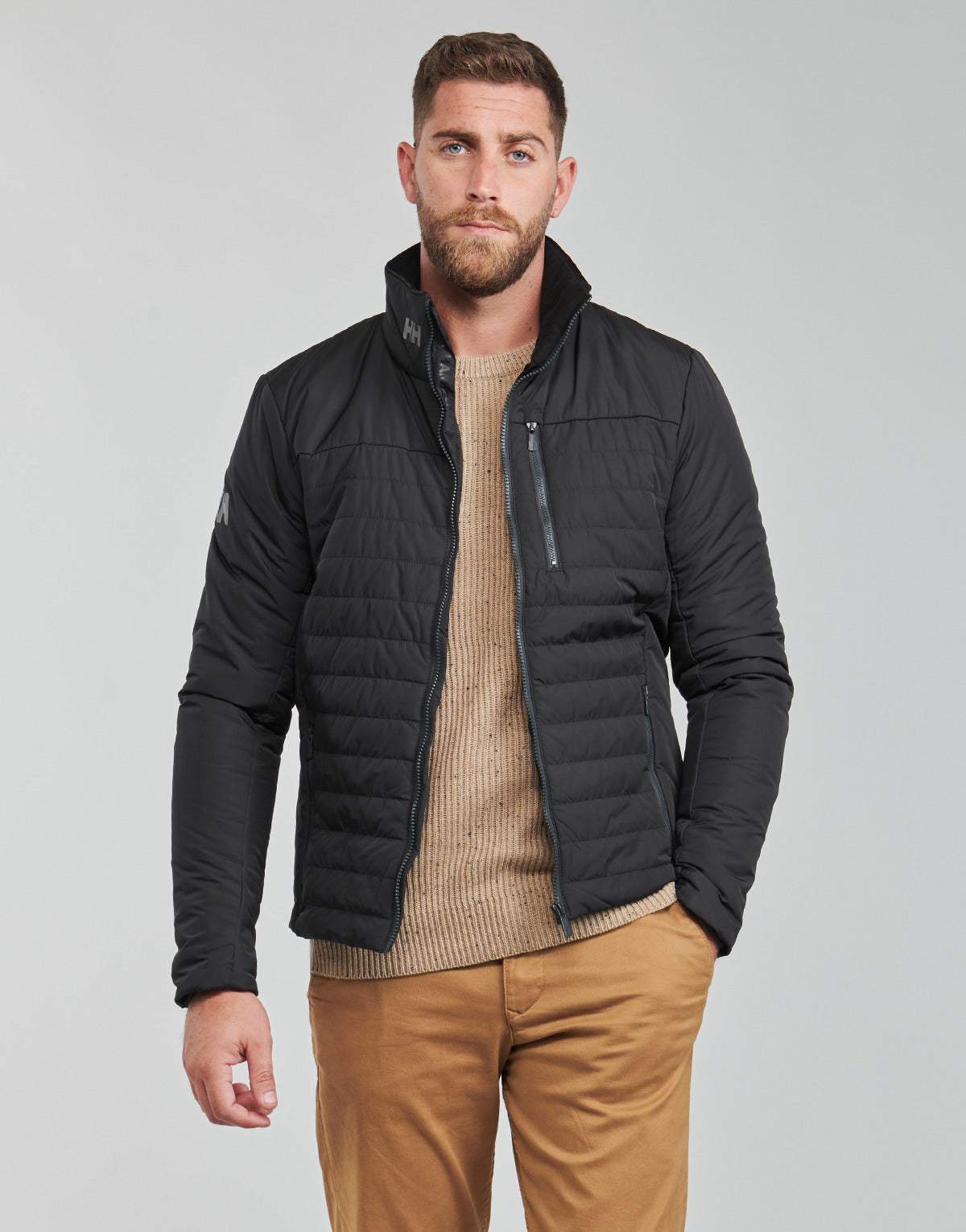 Giubbotto Uomo Helly Hansen CREW INSULATOR JACKET 2.0 Nero