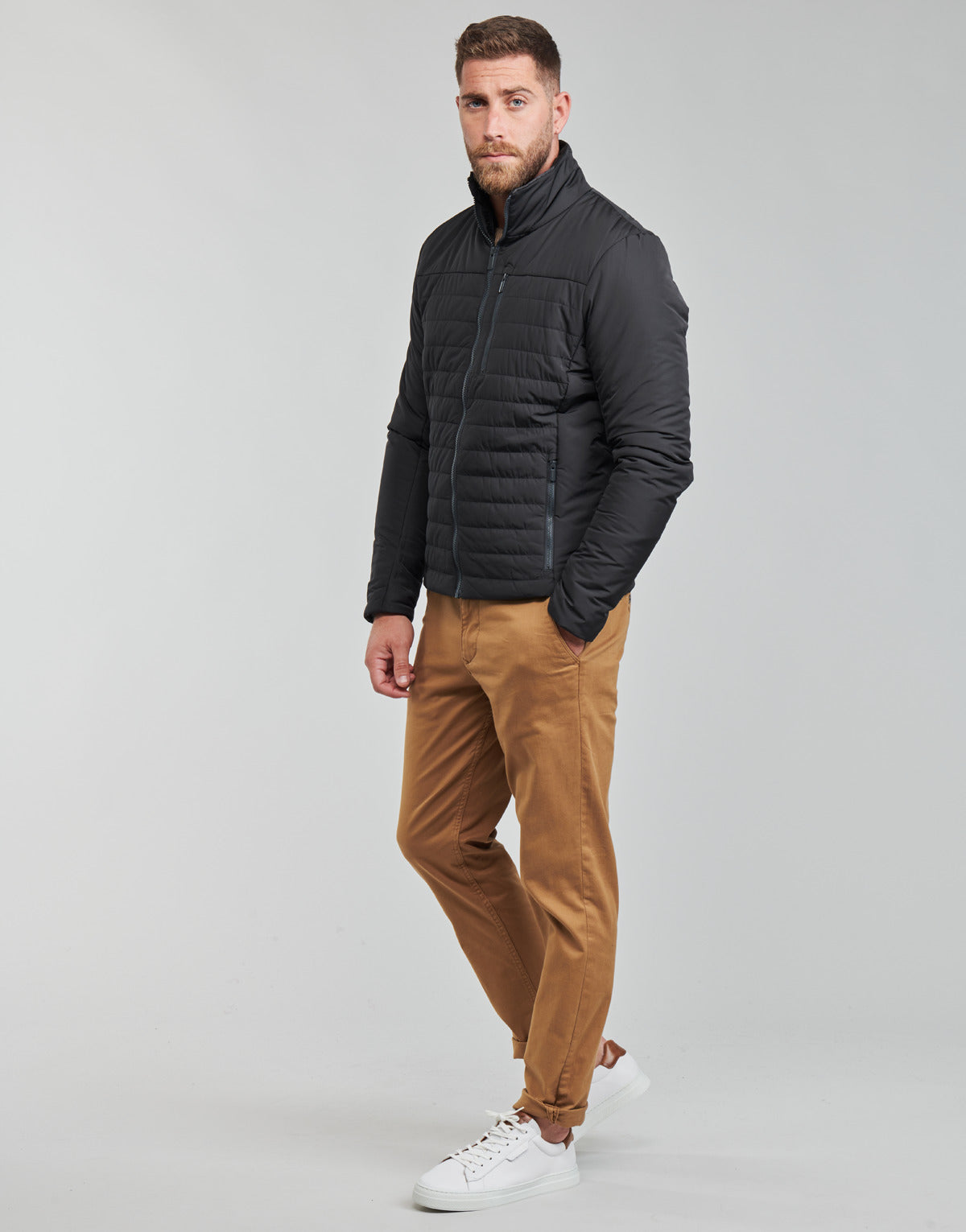 Giubbotto Uomo Helly Hansen CREW INSULATOR JACKET 2.0 Nero