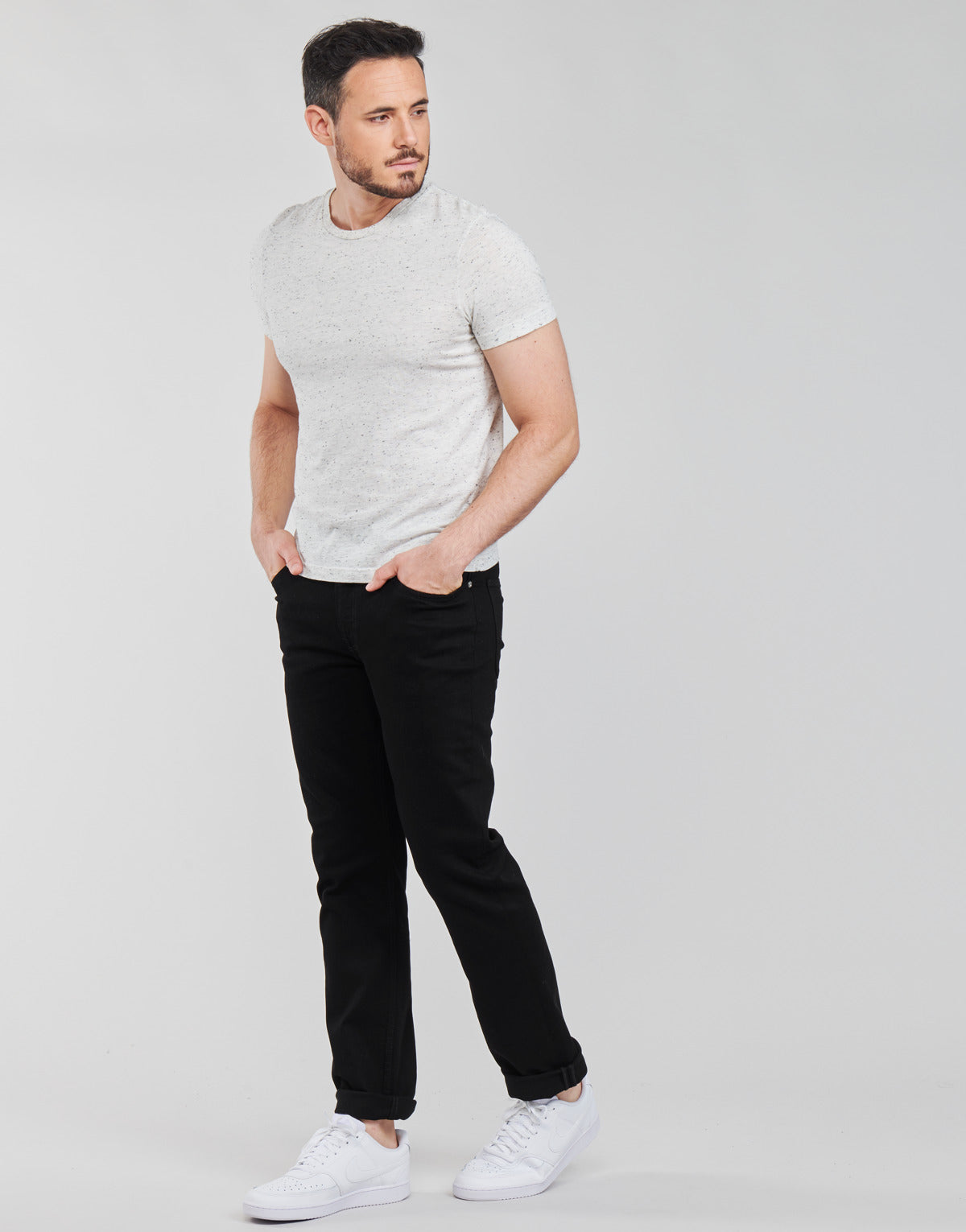 Jeans Uomo Lee BROOKLYN STRAIGHT Nero