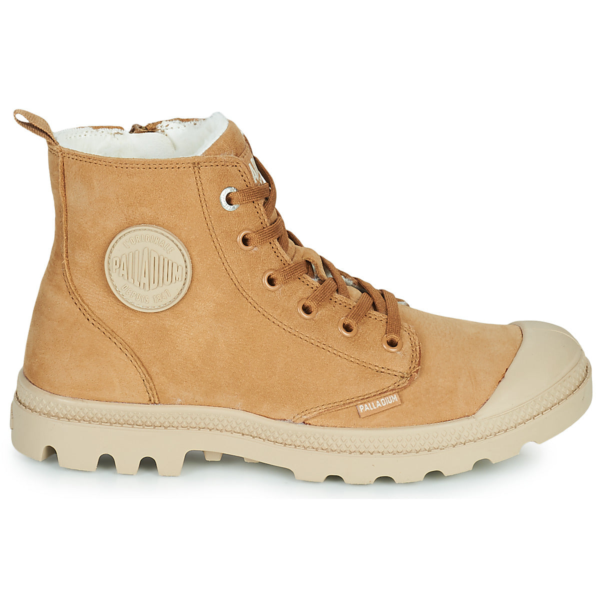 Stivaletti Donna Palladium PAMPA HI ZIP WL W Marrone