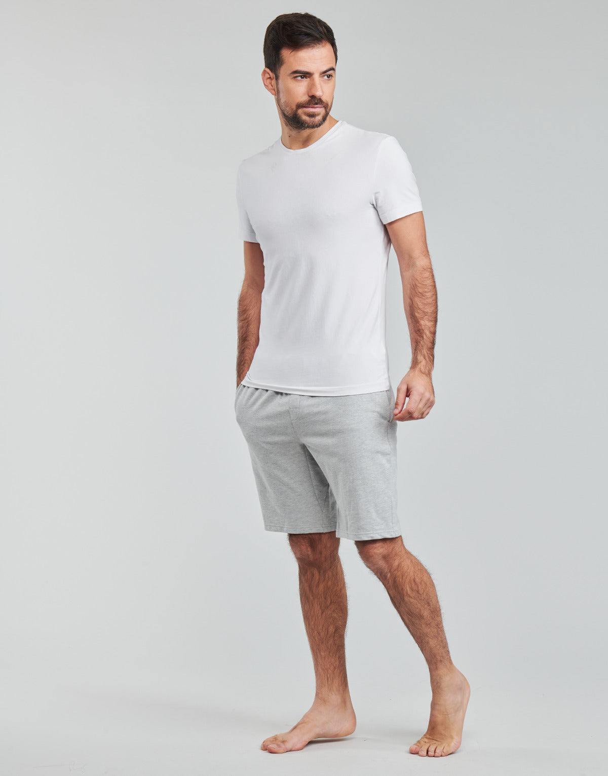 Pantaloni corti Uomo Calvin Klein Jeans SLEEP SHORT Grigio
