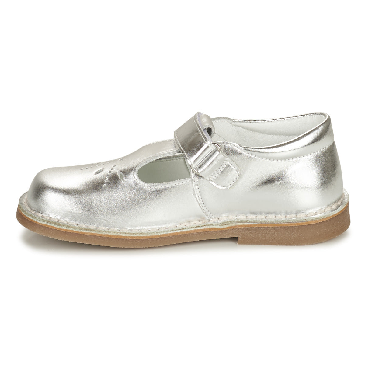 Ballerine bambina ragazza Citrouille et Compagnie OTALI Argento