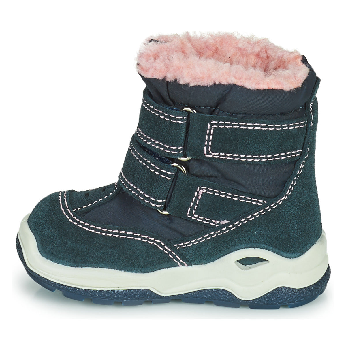 Scarpe da neve bambini ragazza Citrouille et Compagnie POUDOU Blu