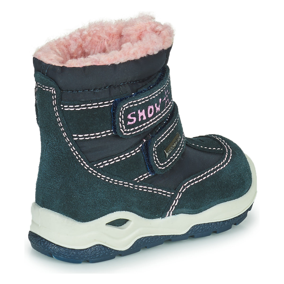 Scarpe da neve bambini ragazza Citrouille et Compagnie POUDOU Blu