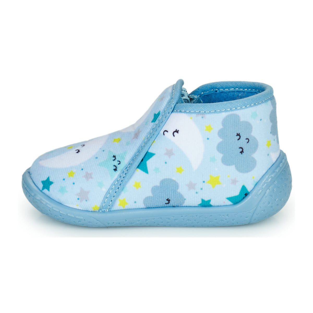Pantofole bambini ragazza Citrouille et Compagnie PIFOU Blu