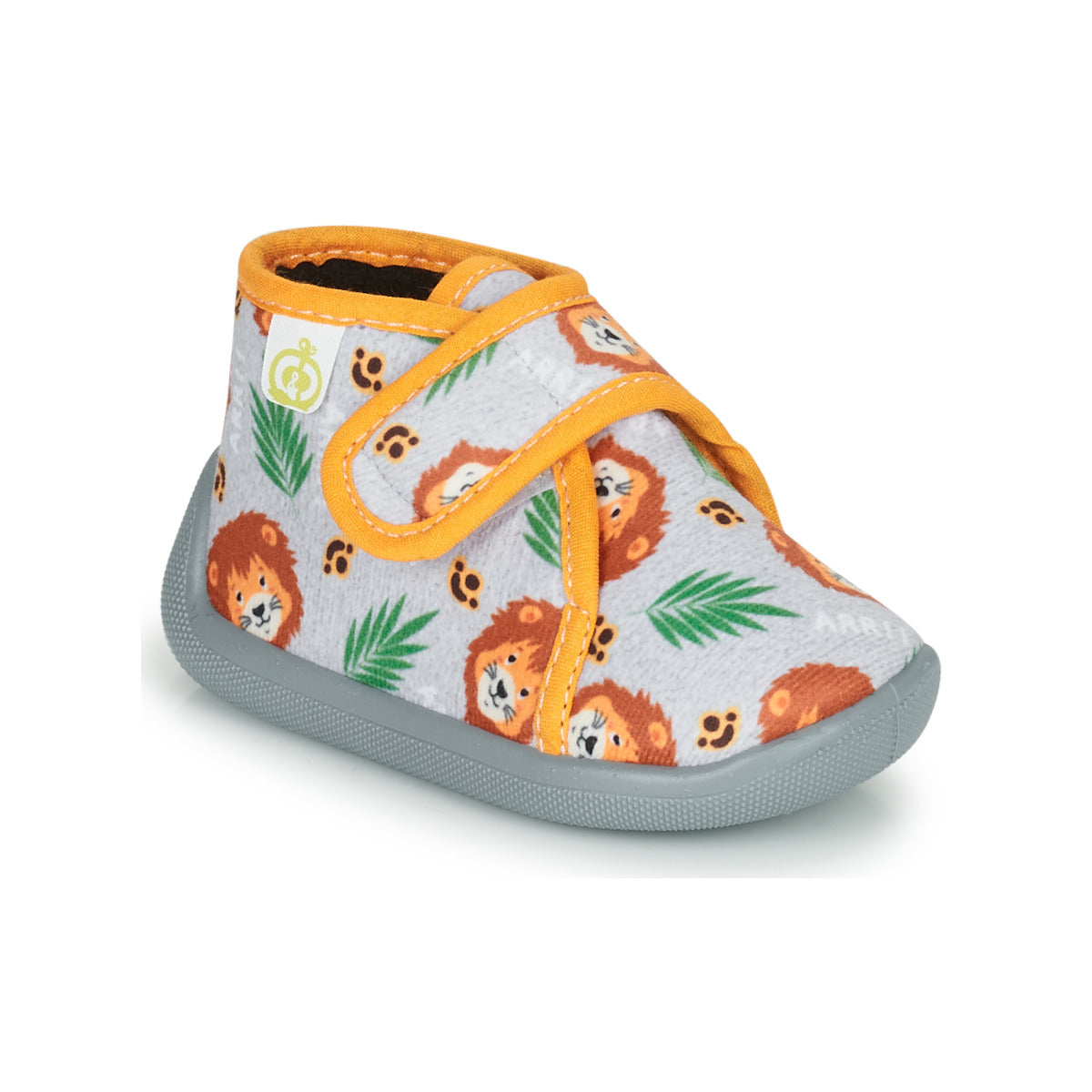 Pantofole bambini ragazzo Citrouille et Compagnie PASTACARBO Grigio