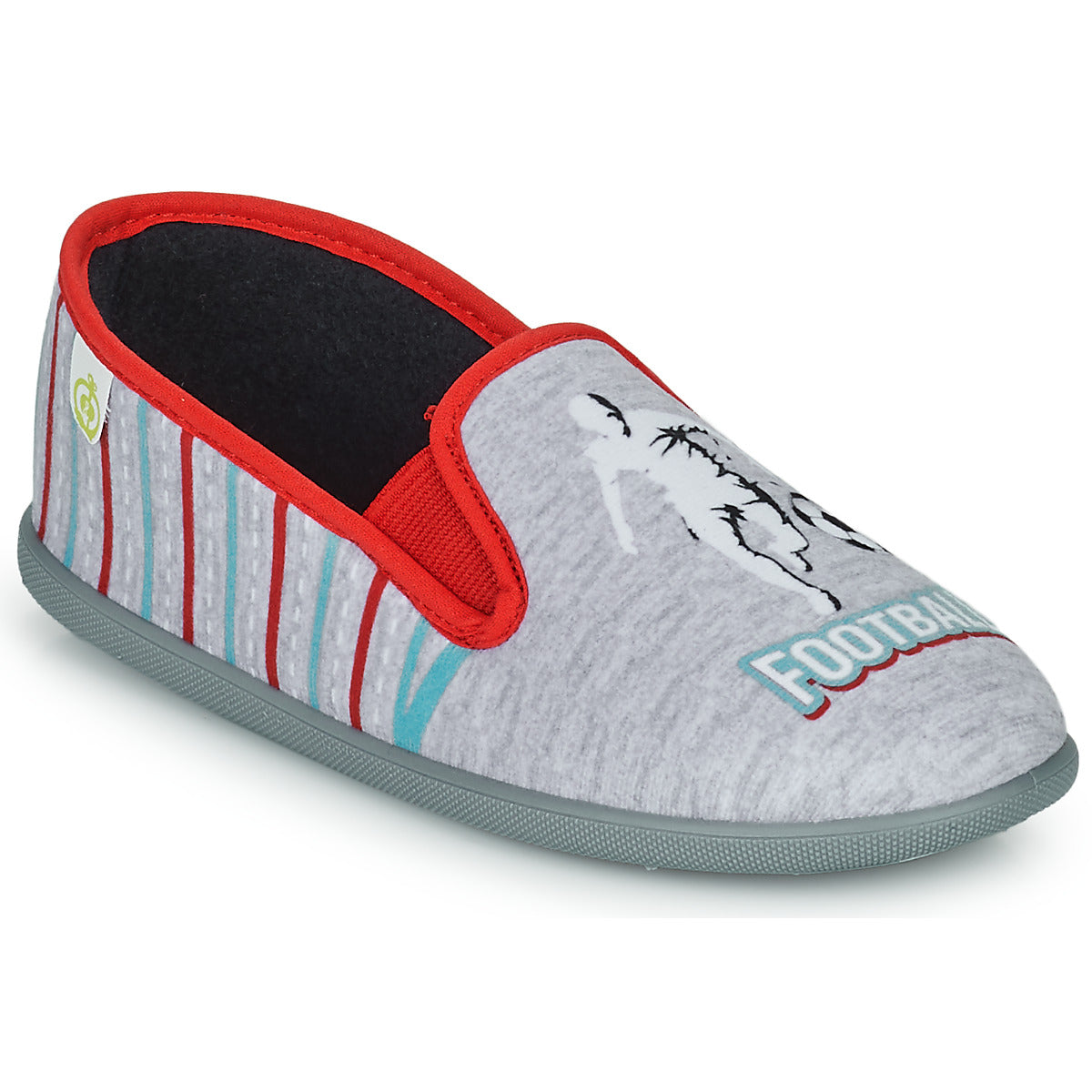 Pantofole bambini ragazzo Citrouille et Compagnie PAKITEL Grigio