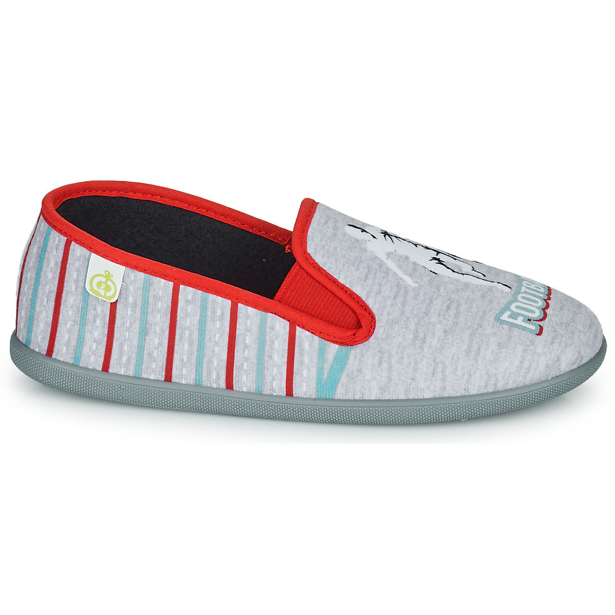 Pantofole bambini ragazzo Citrouille et Compagnie PAKITEL Grigio