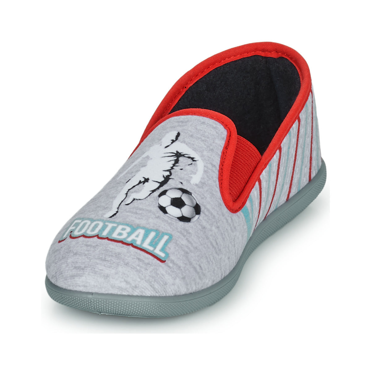 Pantofole bambini ragazzo Citrouille et Compagnie PAKITEL Grigio