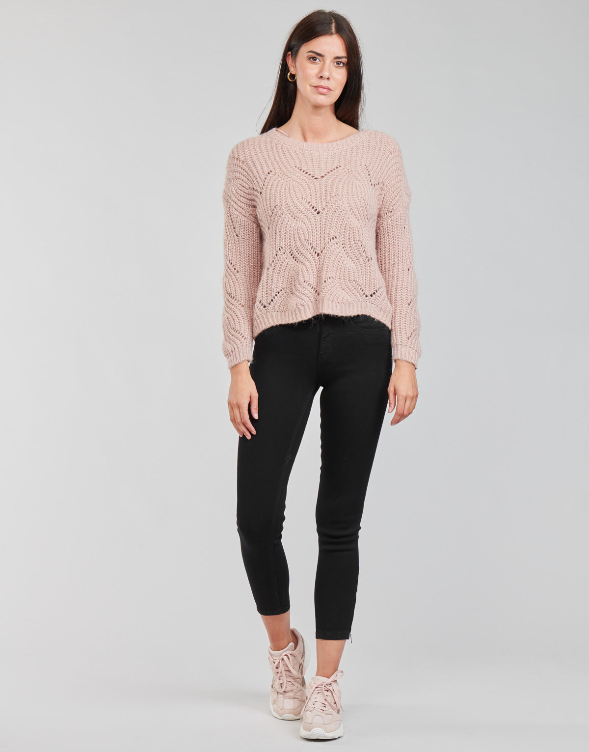 Jeans Slim Donna Noisy May NMKIMMY Nero