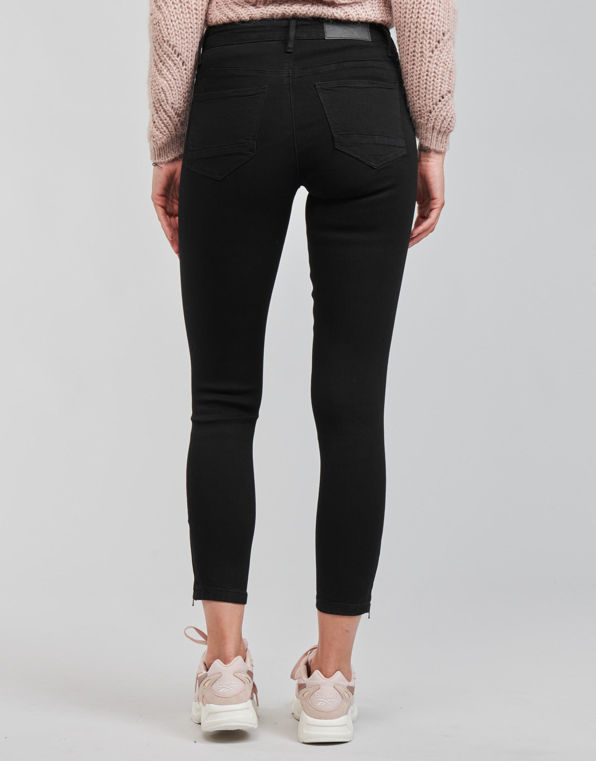 Jeans Slim Donna Noisy May NMKIMMY Nero