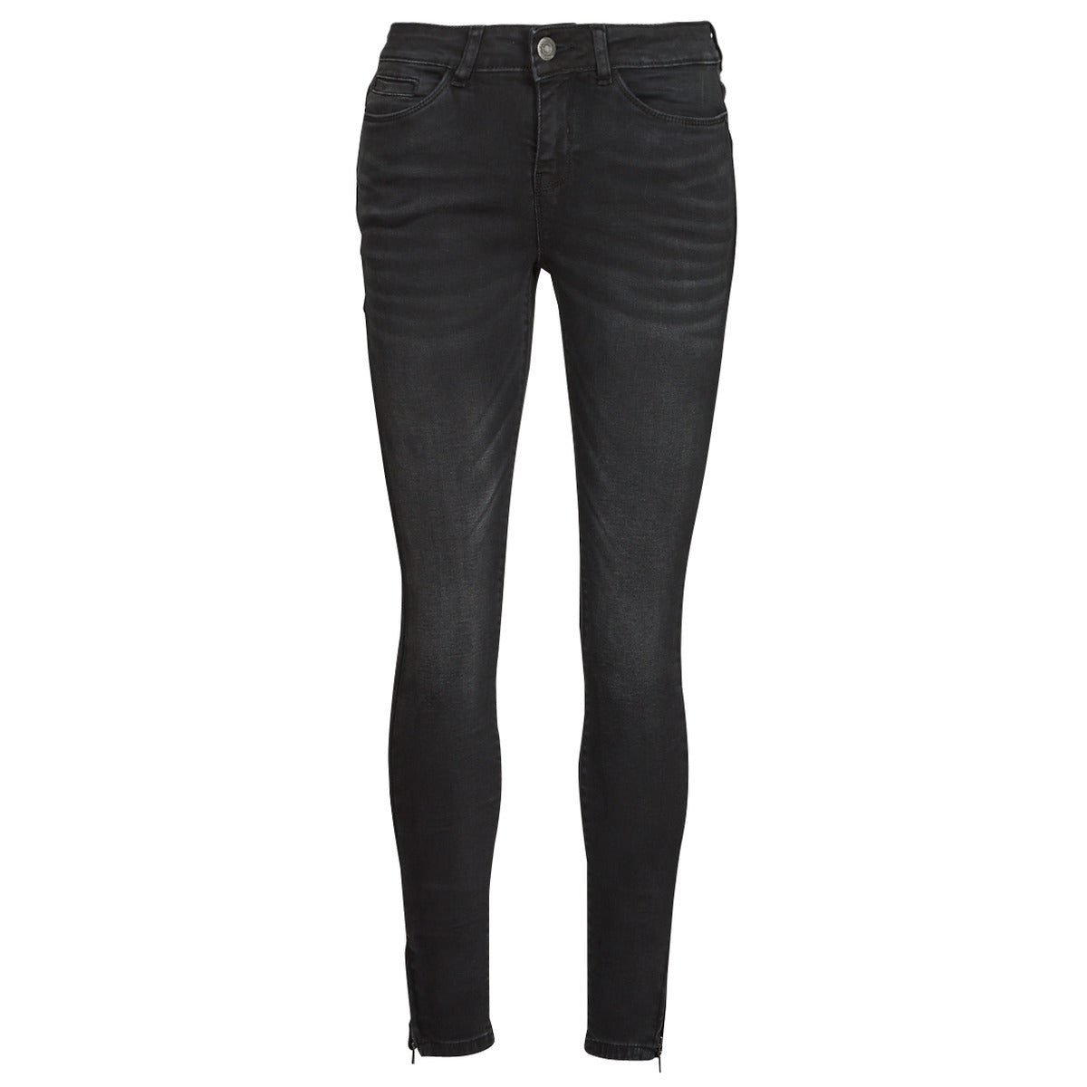 Jeans Slim Donna Noisy May NMKIMMY Nero