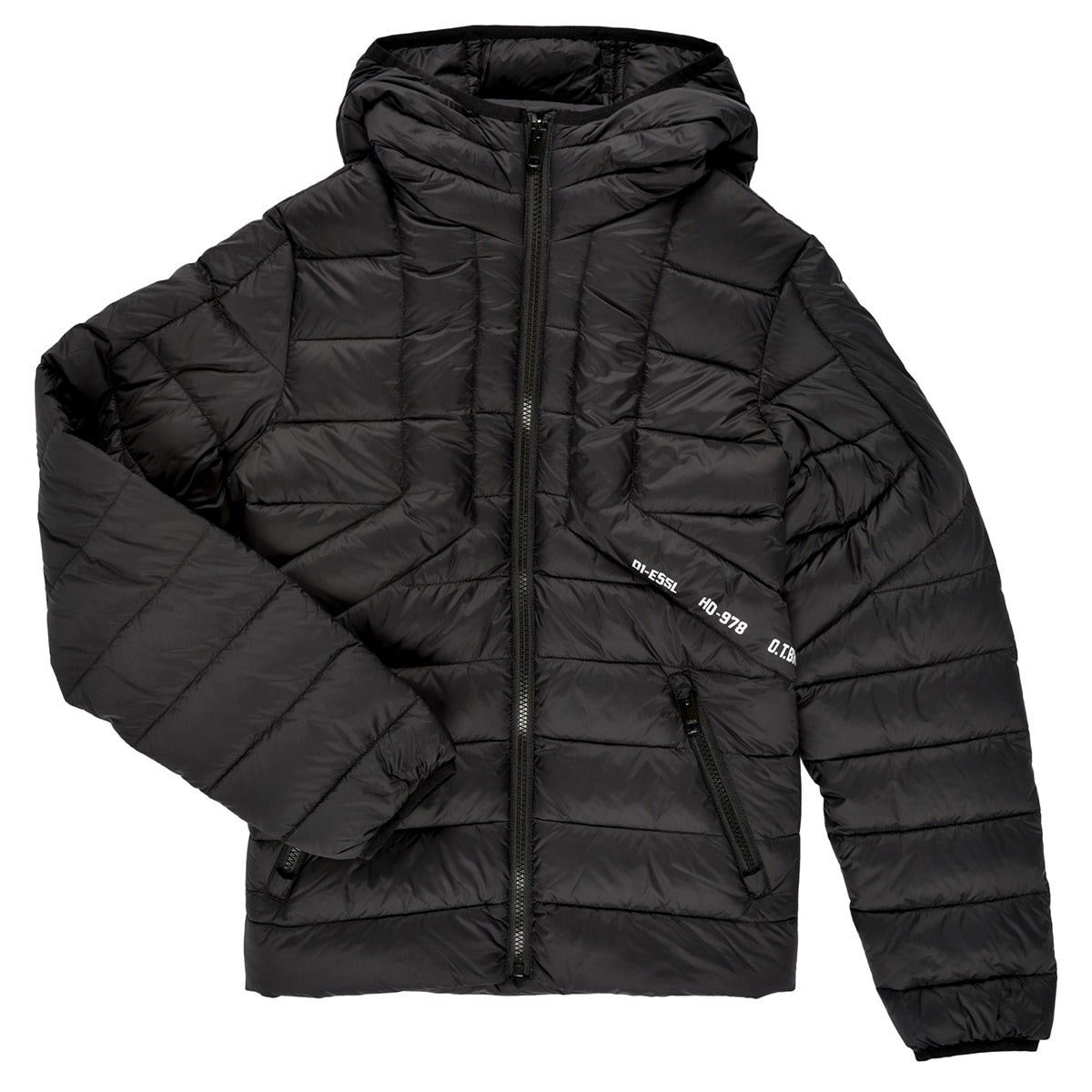 Piumino ragazzo Diesel JDWAIN Nero