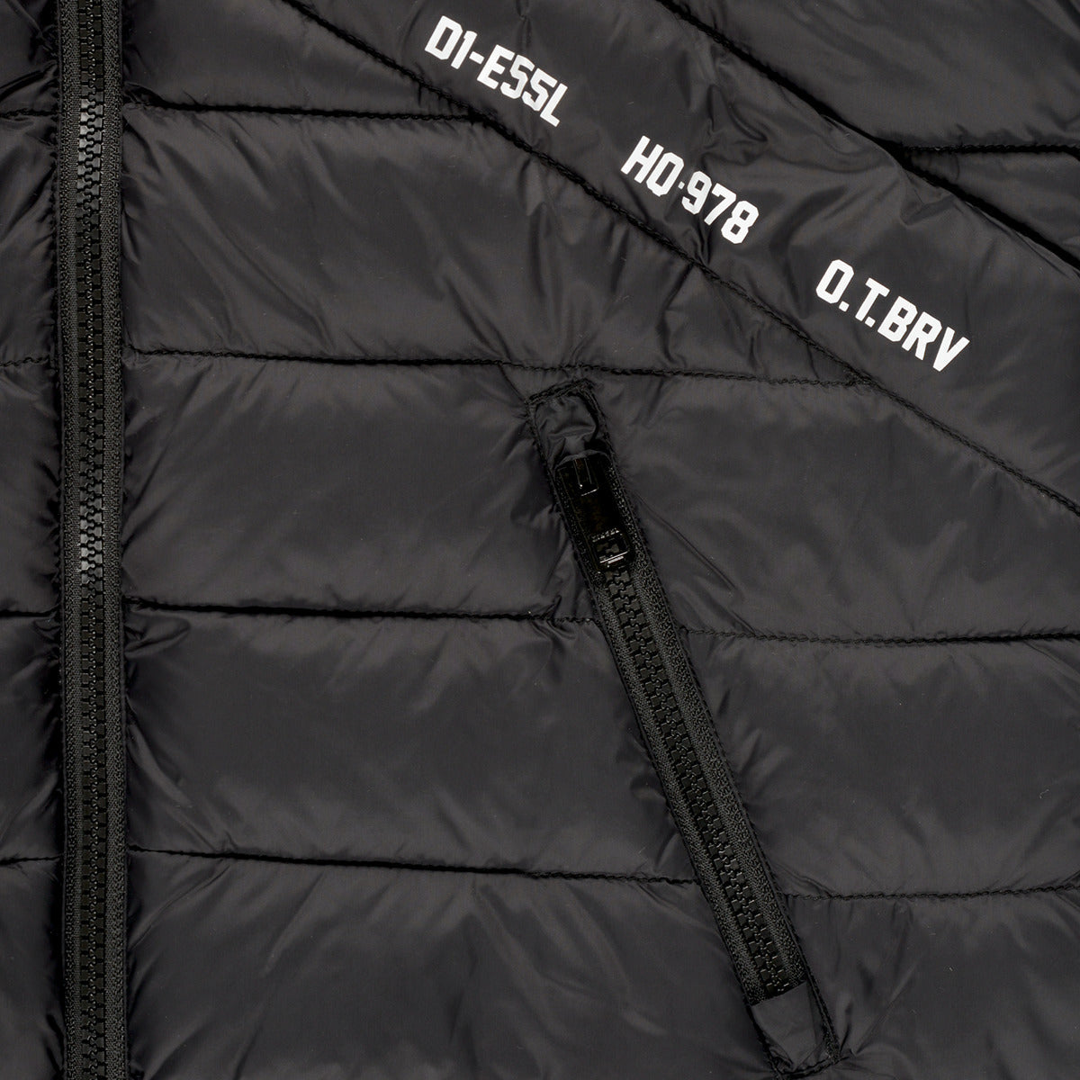 Piumino ragazzo Diesel JDWAIN Nero