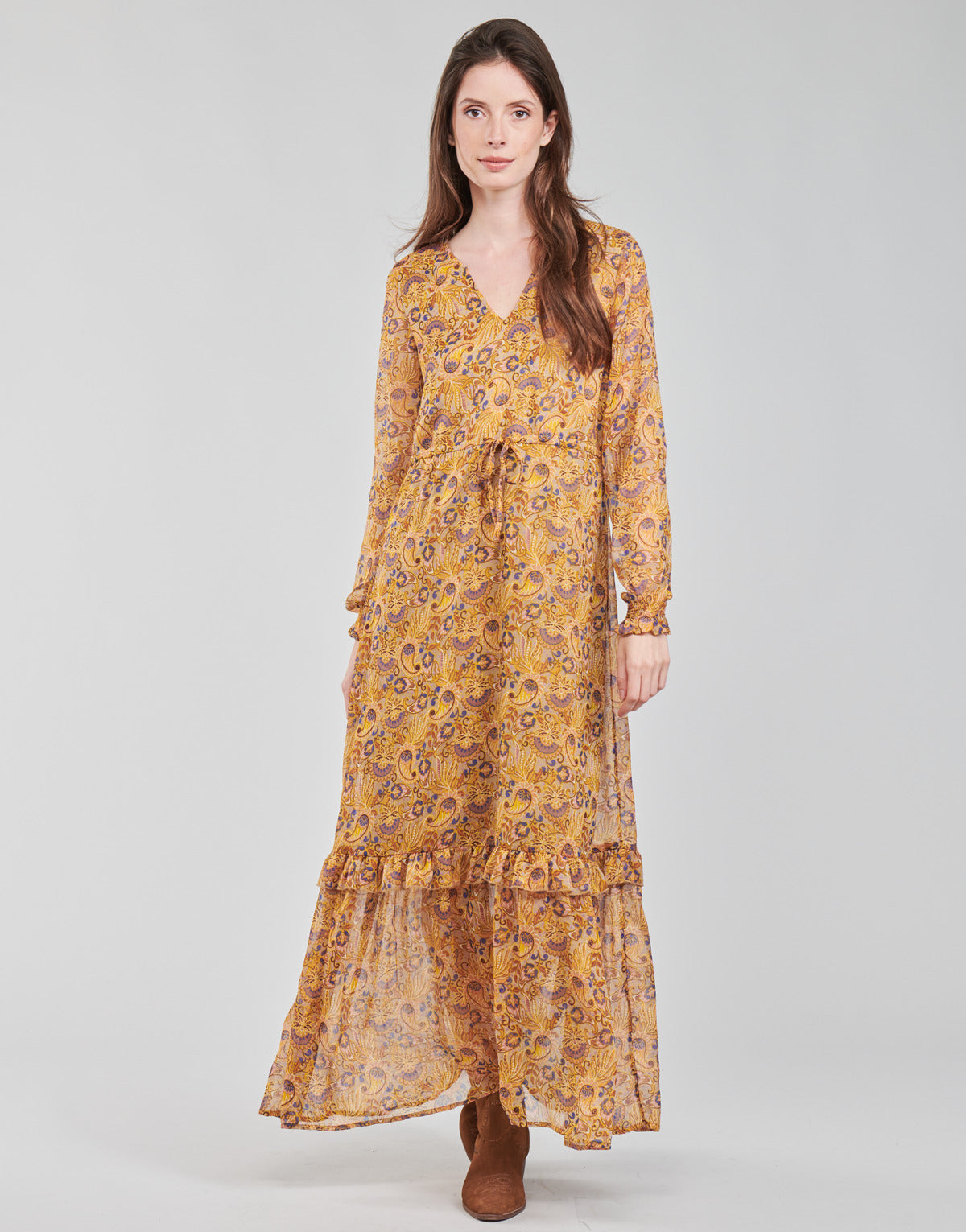 Abito lungo Donna Vila VIFALIA Marrone