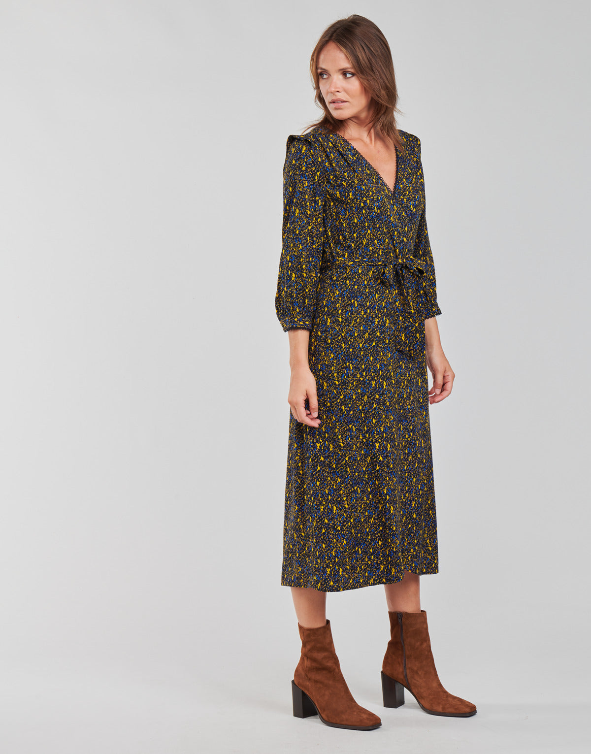 Abito lungo Donna Vila VIZUGI Nero