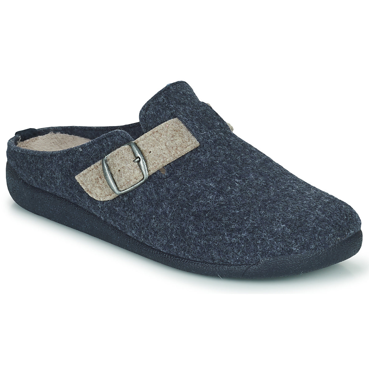 Pantofole bambini ragazzo Citrouille et Compagnie PIWANA Blu