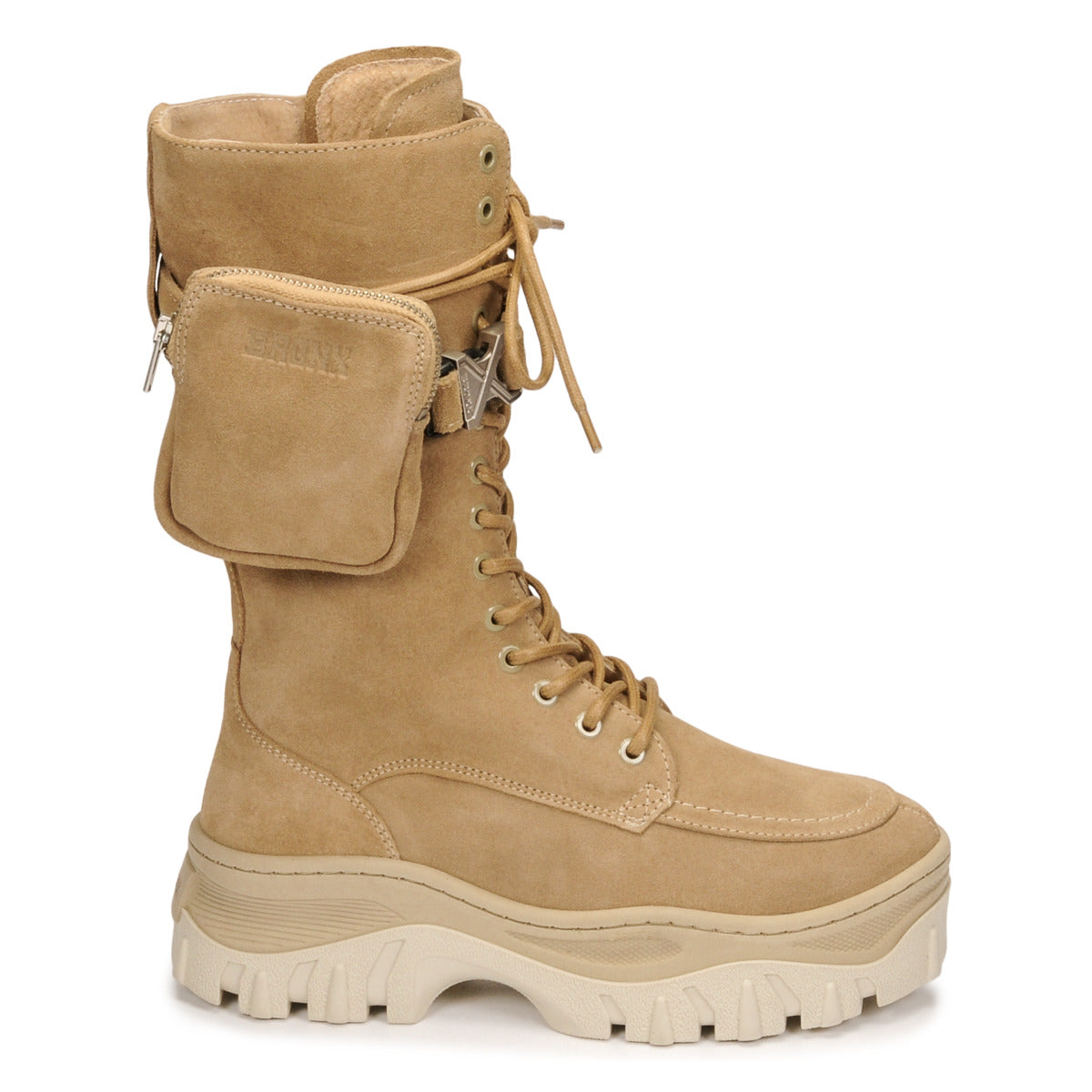 Stivaletti Donna Bronx JAXSTAR HIGH Beige