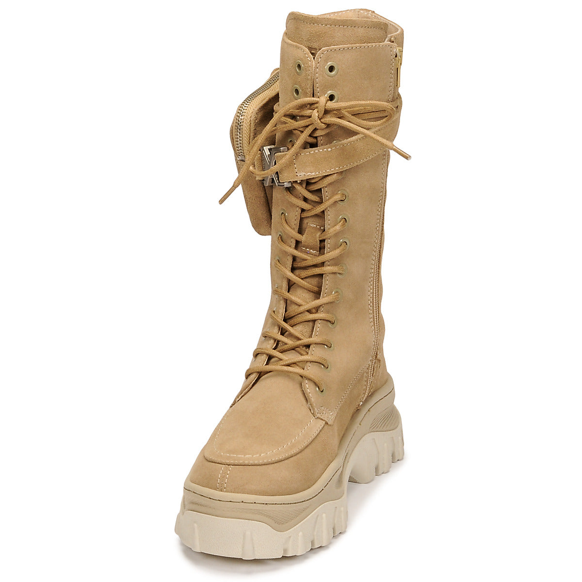 Stivaletti Donna Bronx JAXSTAR HIGH Beige