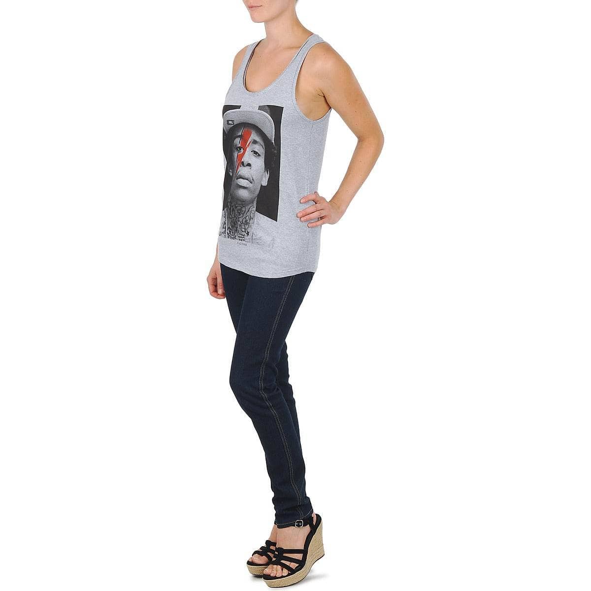 Top Donna Eleven Paris KALIFA DEB W Grigio