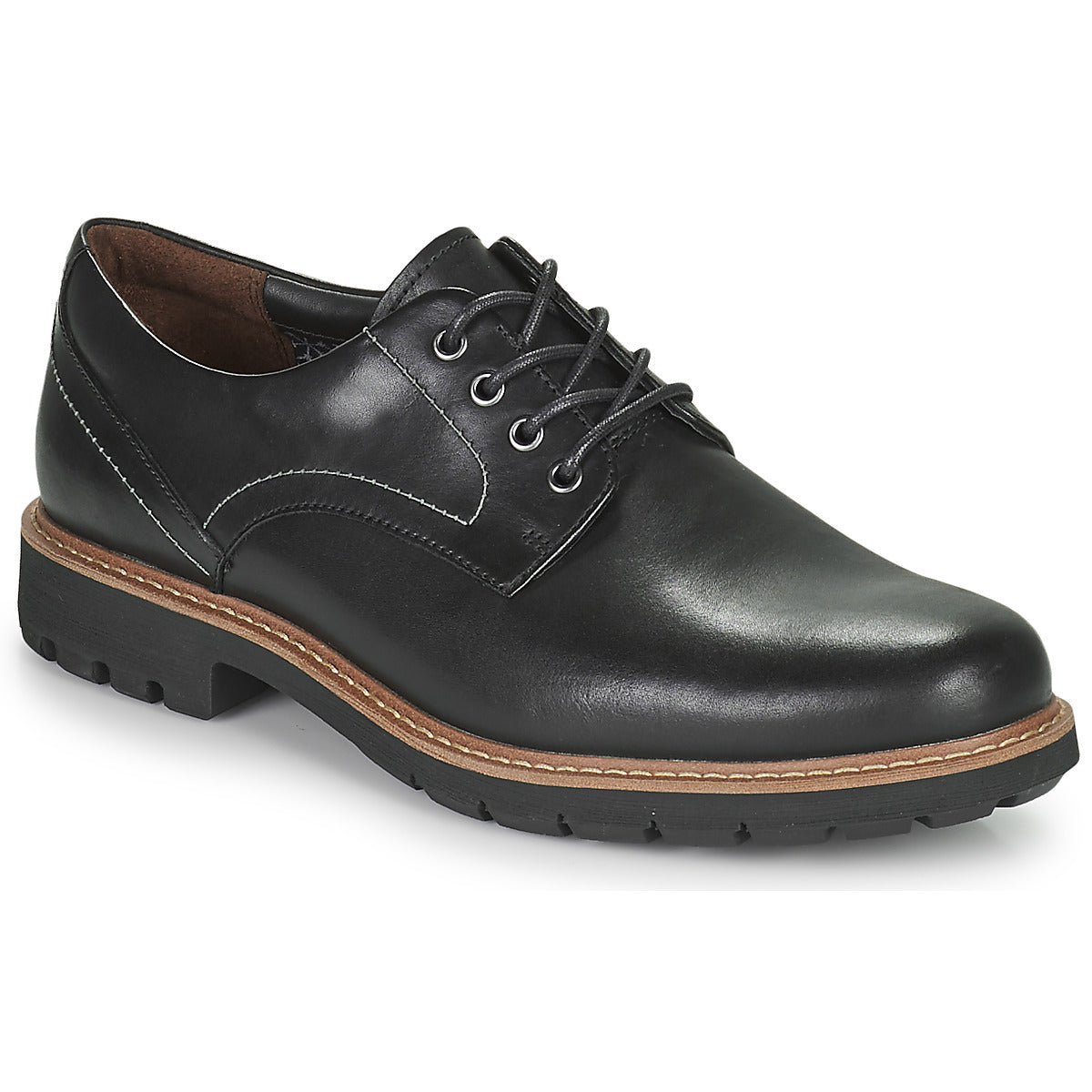Scarpe Uomo Clarks BATCOMBE HALL Nero
