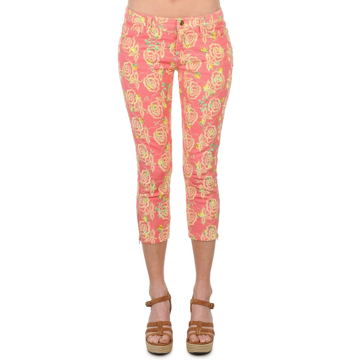 Pantaloni 7/8 e 3/4 Donna Manoush PANTALON GIPSY JEANS Rosa