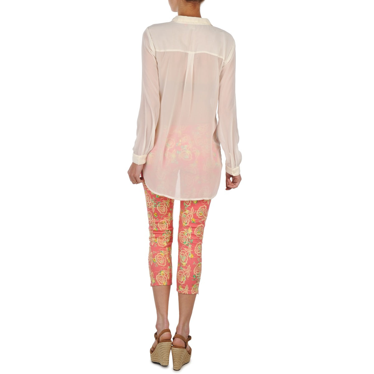 Pantaloni 7/8 e 3/4 Donna Manoush PANTALON GIPSY JEANS Rosa