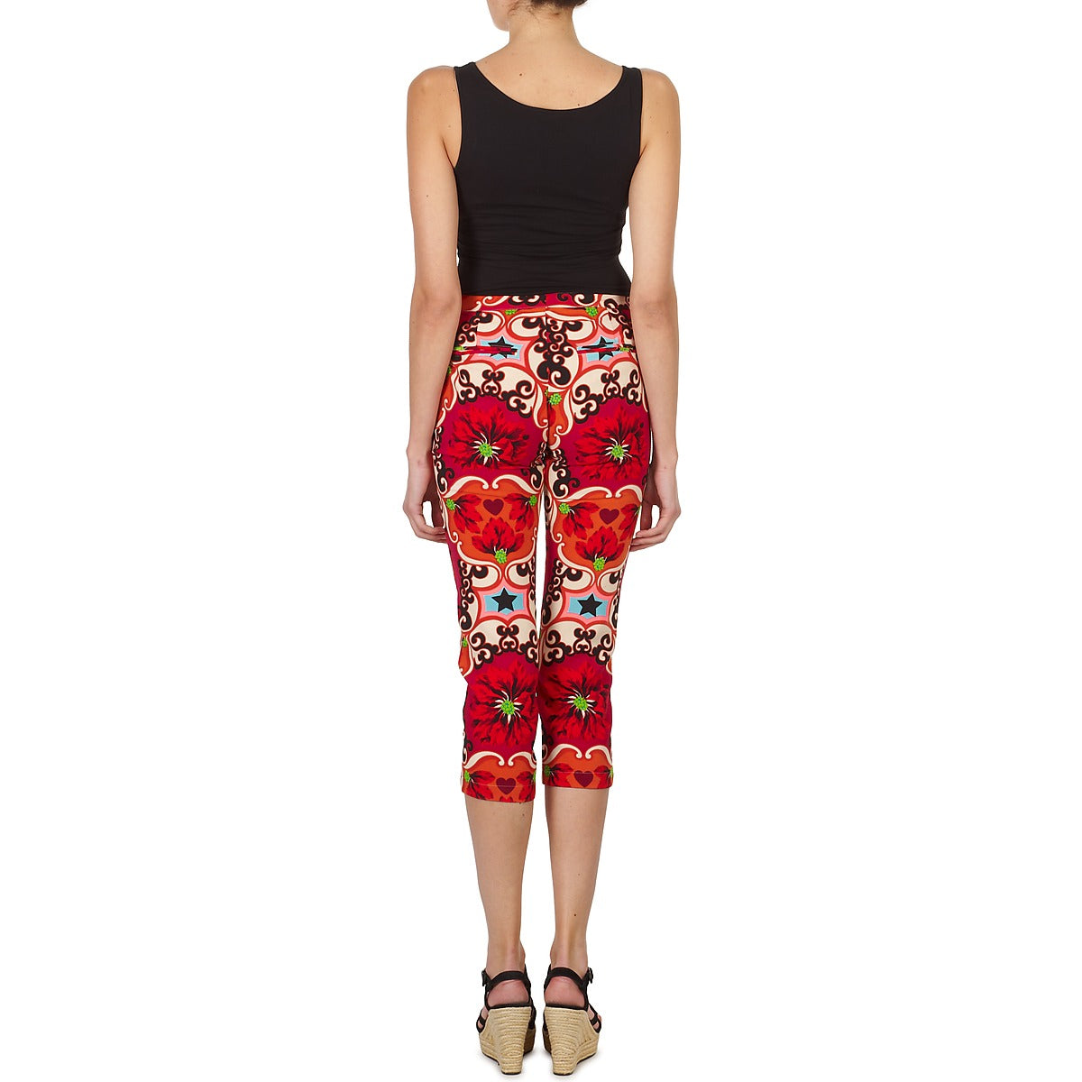 Pantaloni 7/8 e 3/4 Donna Manoush PANTALON POPPY Rosso