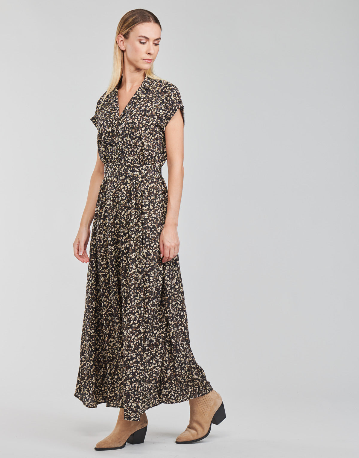 Abito lungo Donna Betty London PARILLA Nero