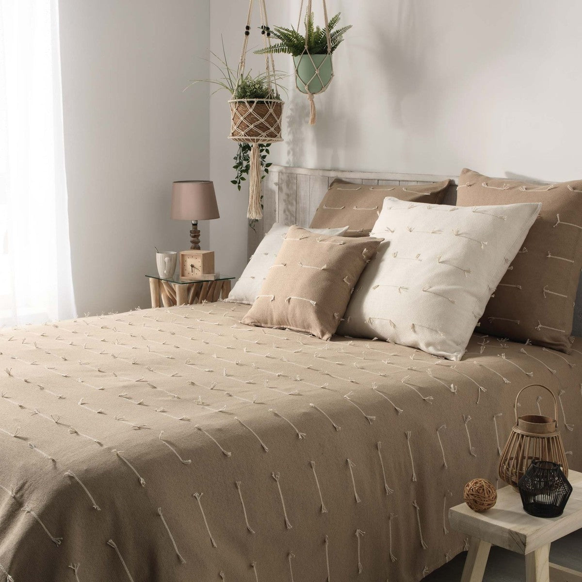 Fodere per cuscini Douceur d intérieur FILEO Marrone