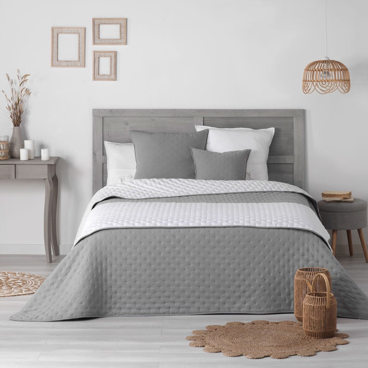 Fodere per cuscini Douceur d intérieur MELLOW CHIC Grigio