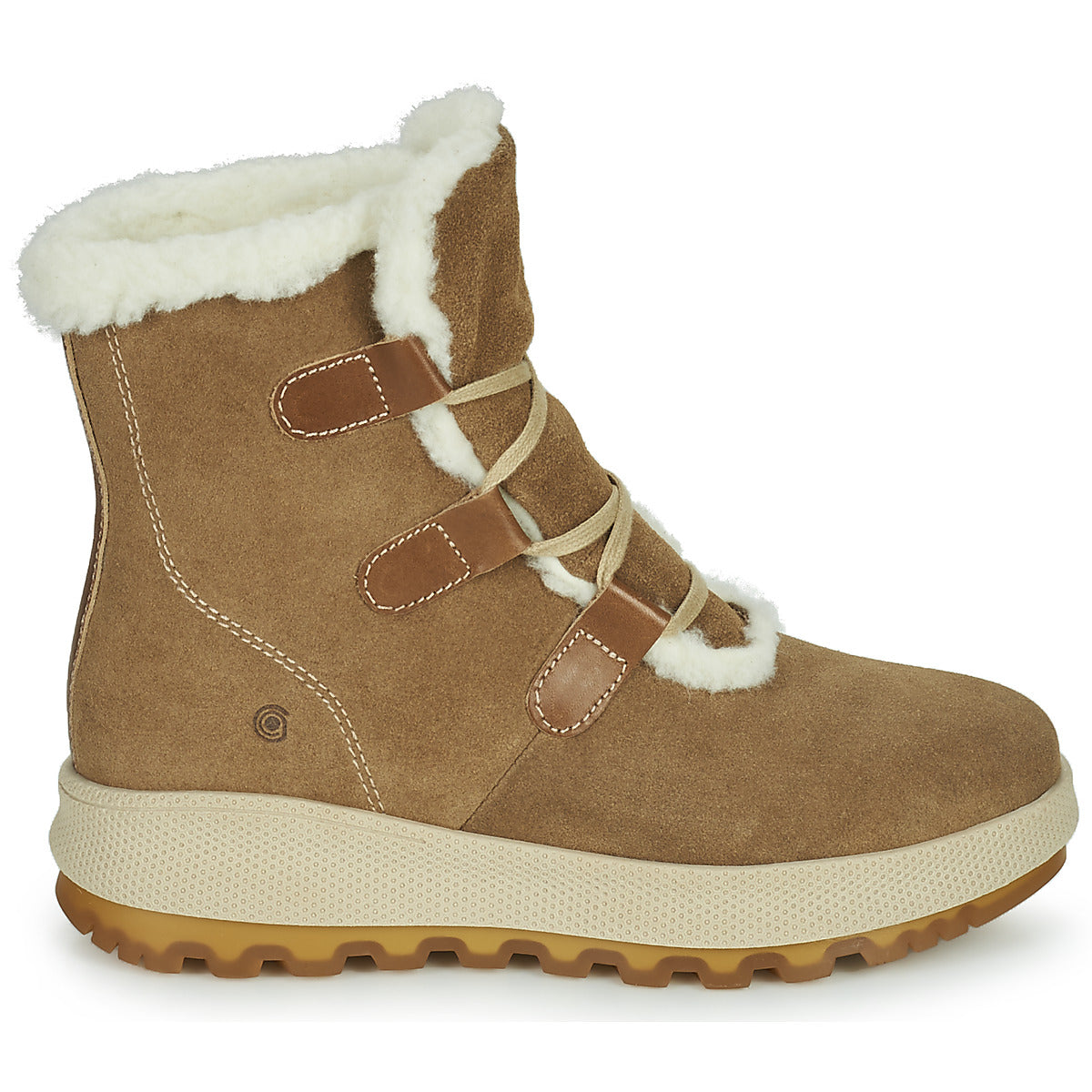 Scarpe da neve Donna Casual Attitude NAREIGNE Beige
