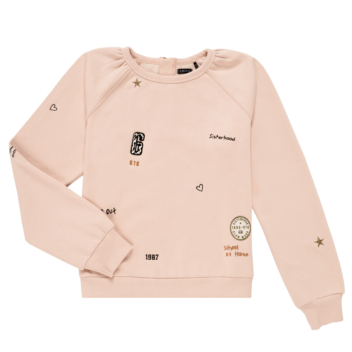 Felpa ragazza Ikks GROSEILLE Rosa
